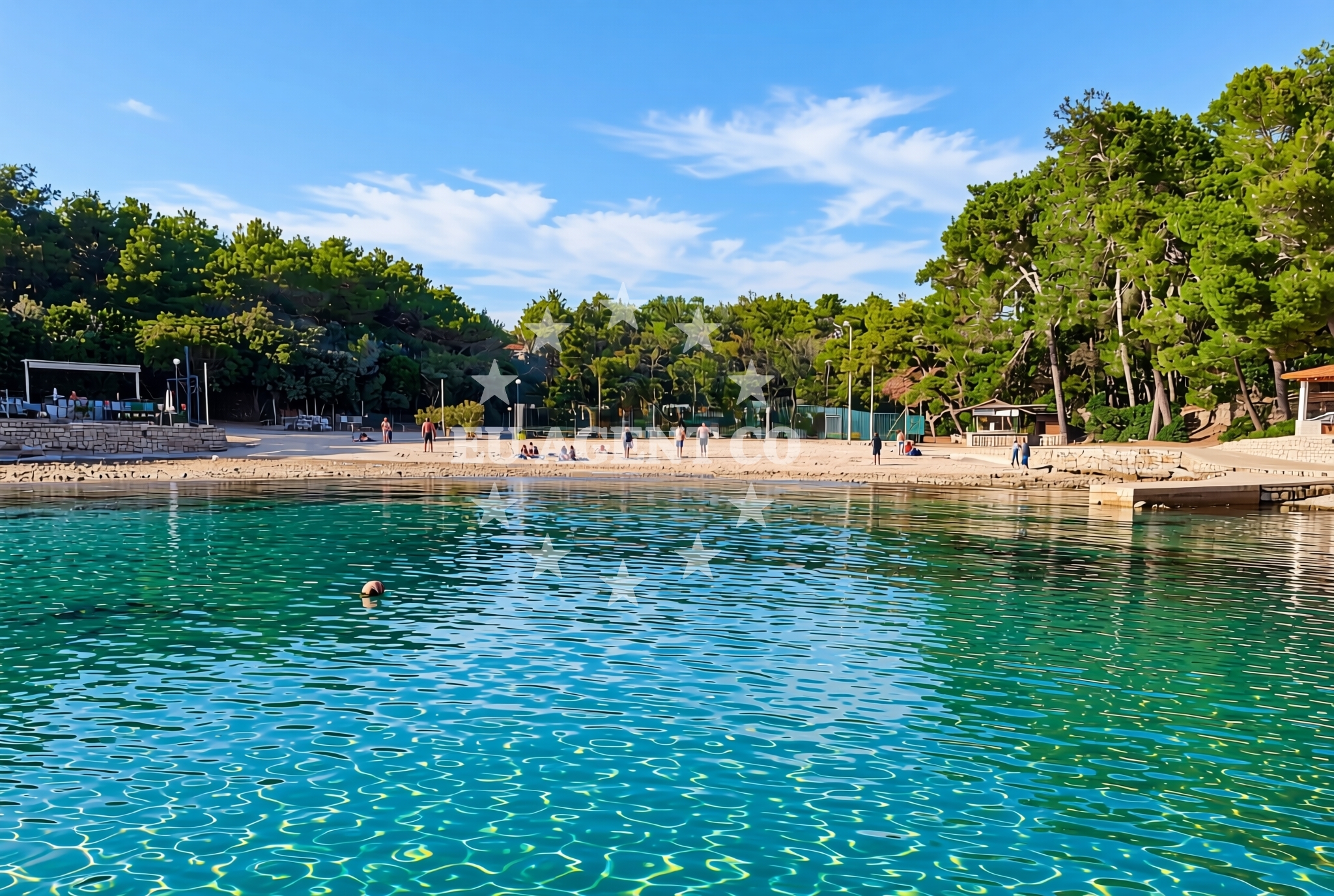 Additional view of Baldarin beach in , Punta Križa