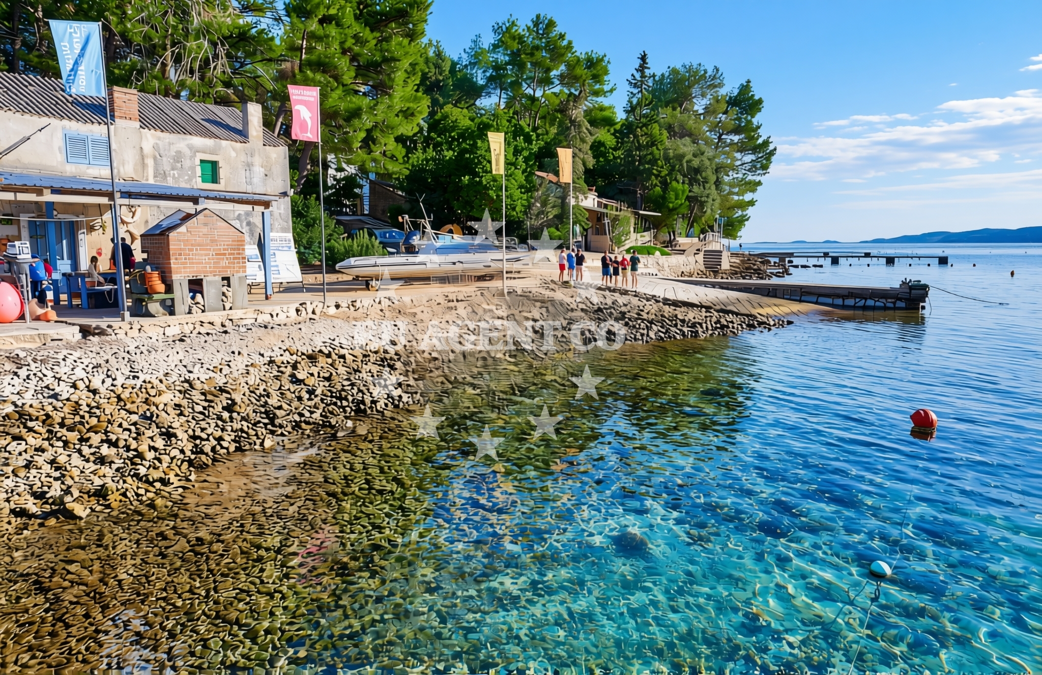 Additional view of Baldarin beach in , Punta Križa