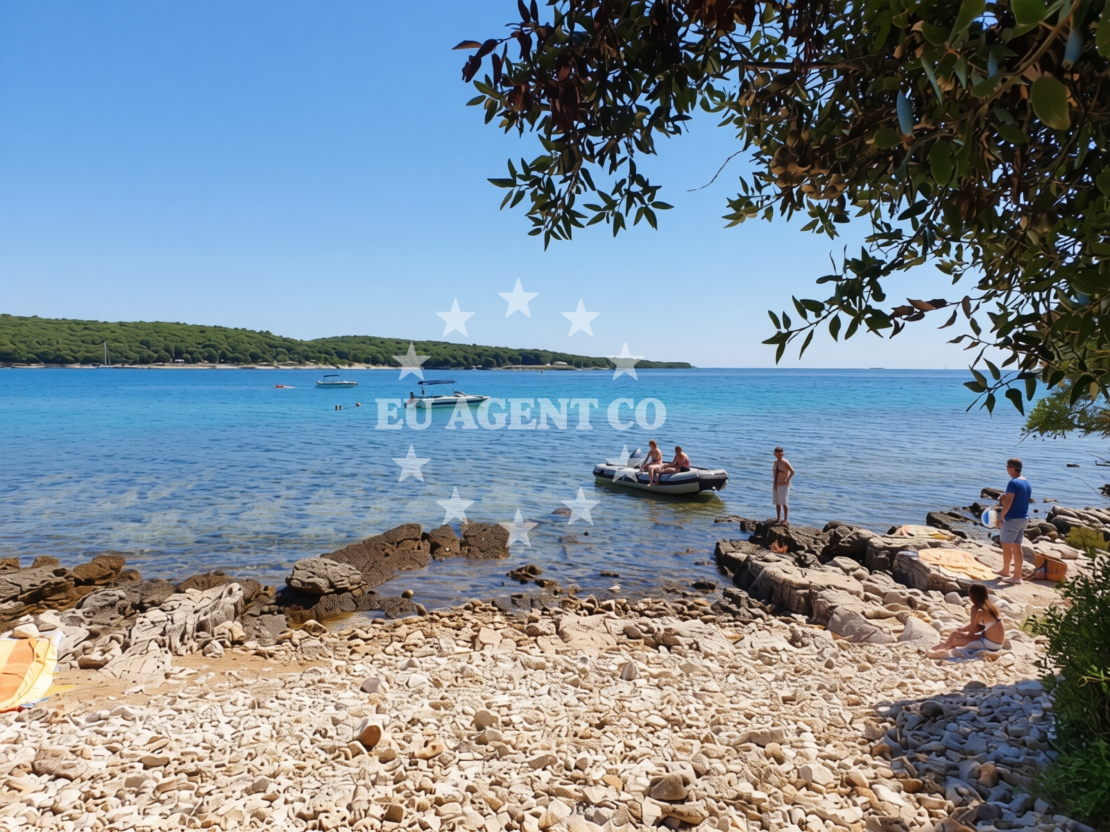 Beach facilities and surroundings at Bale beach in San Pol 1, Bale