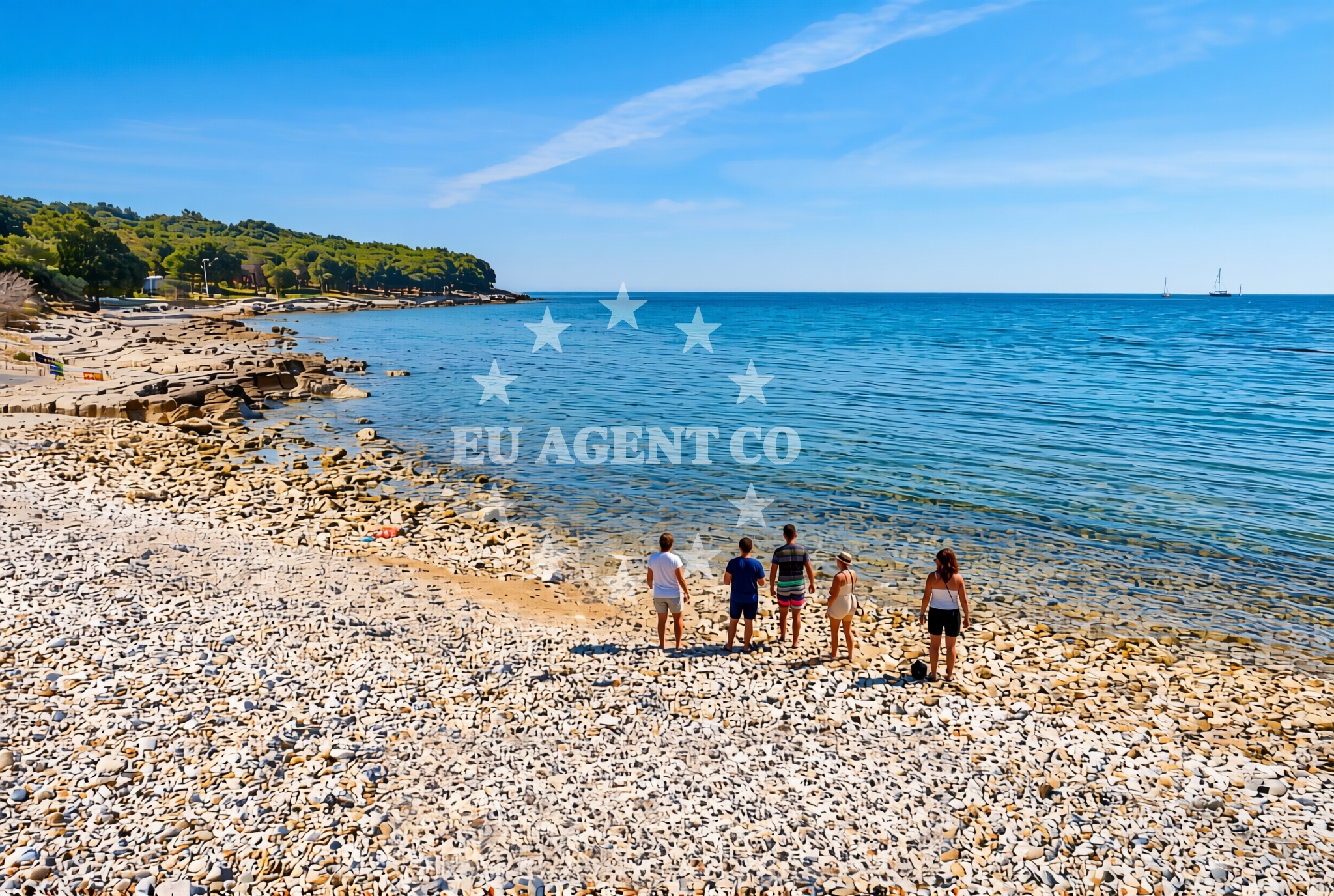 Beach facilities and surroundings at Bale: beaches and coves (13) in Bale
