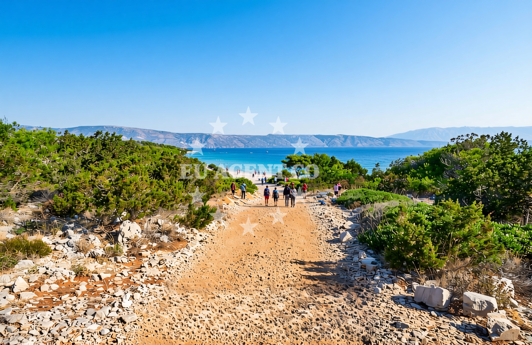 Additional view of Balun, Vrboska (Hvar) Beach in Balun