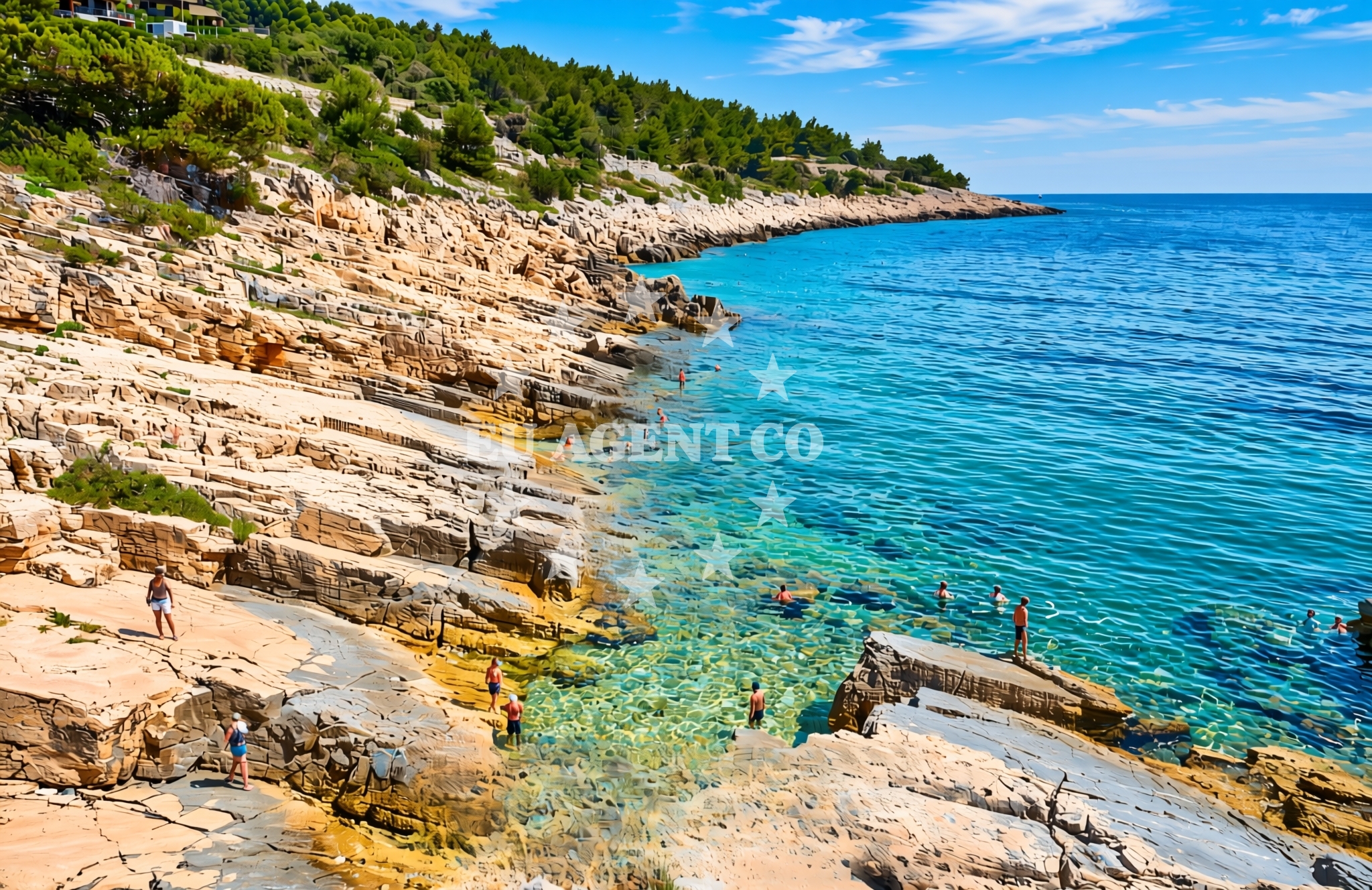 Additional view of Balun, Žirje (Žirje) Beach in Balun
