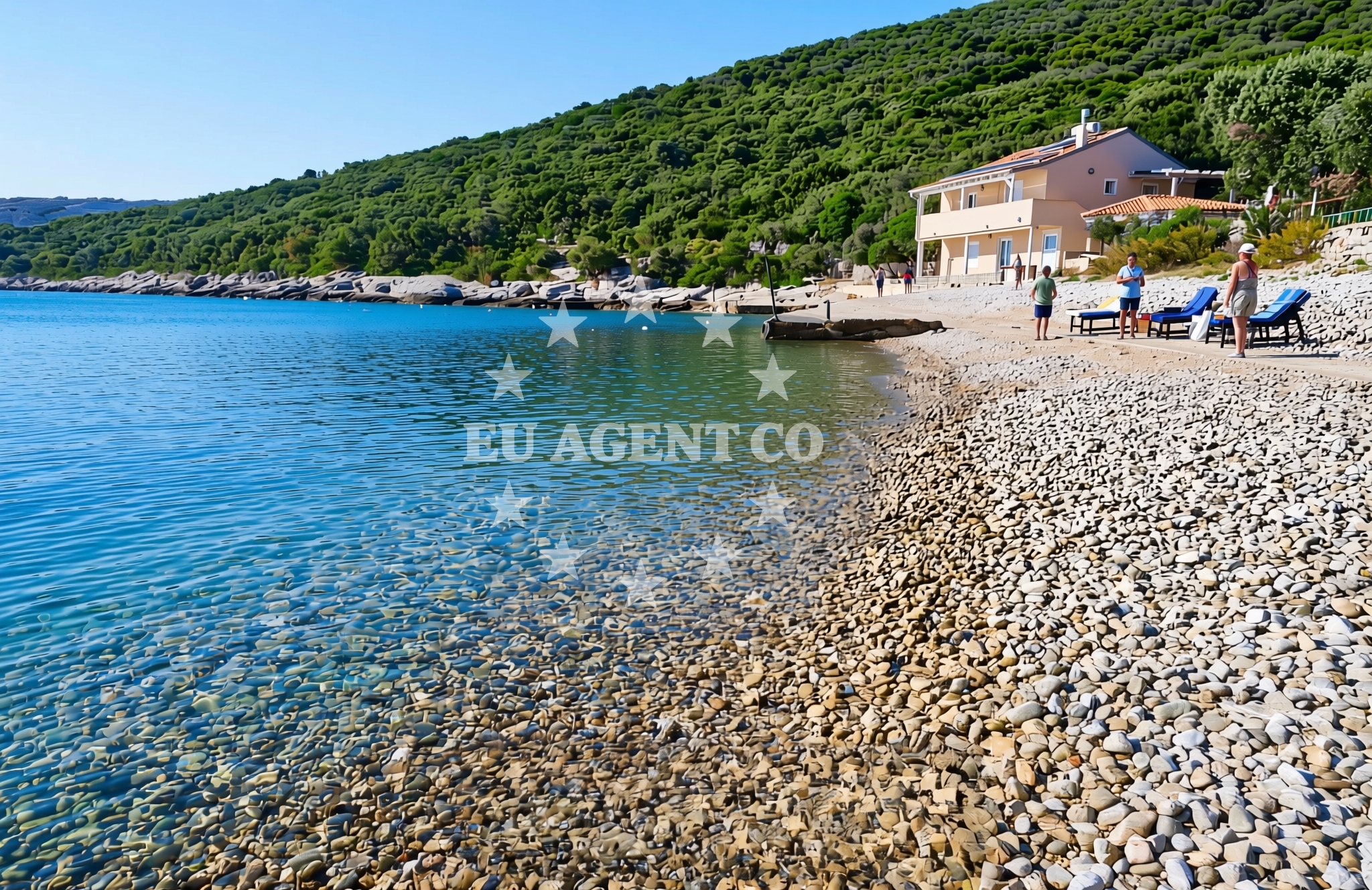 Additional view of Baneštrovica, Ustrine (Cres) Beach in Baneštrovica