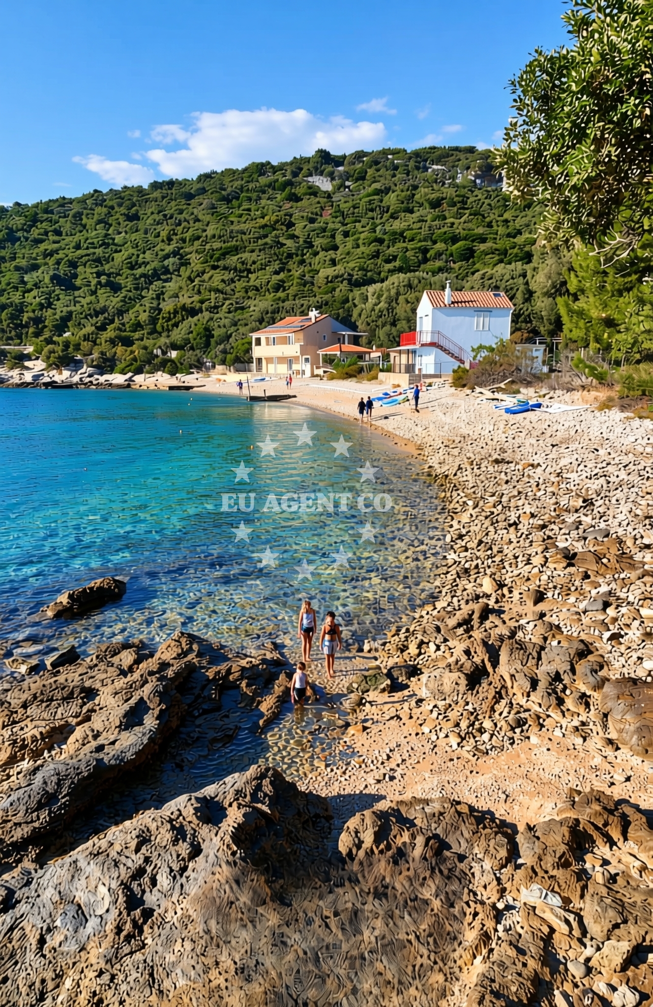 Additional view of Baneštrovica, Ustrine (Cres) Beach in Baneštrovica
