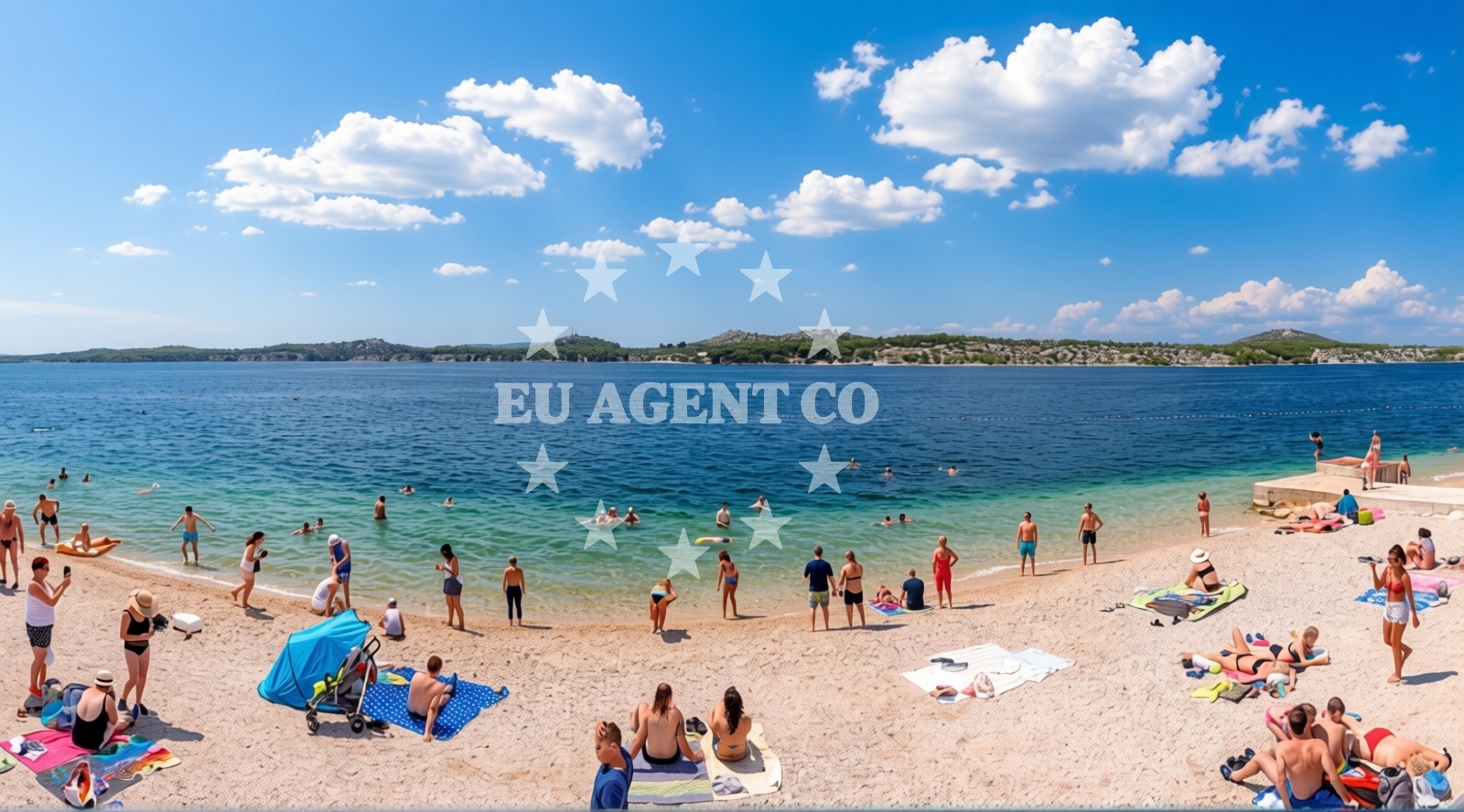Additional view of Banj beach in 2 Ulica Primorske čete, Šibenik