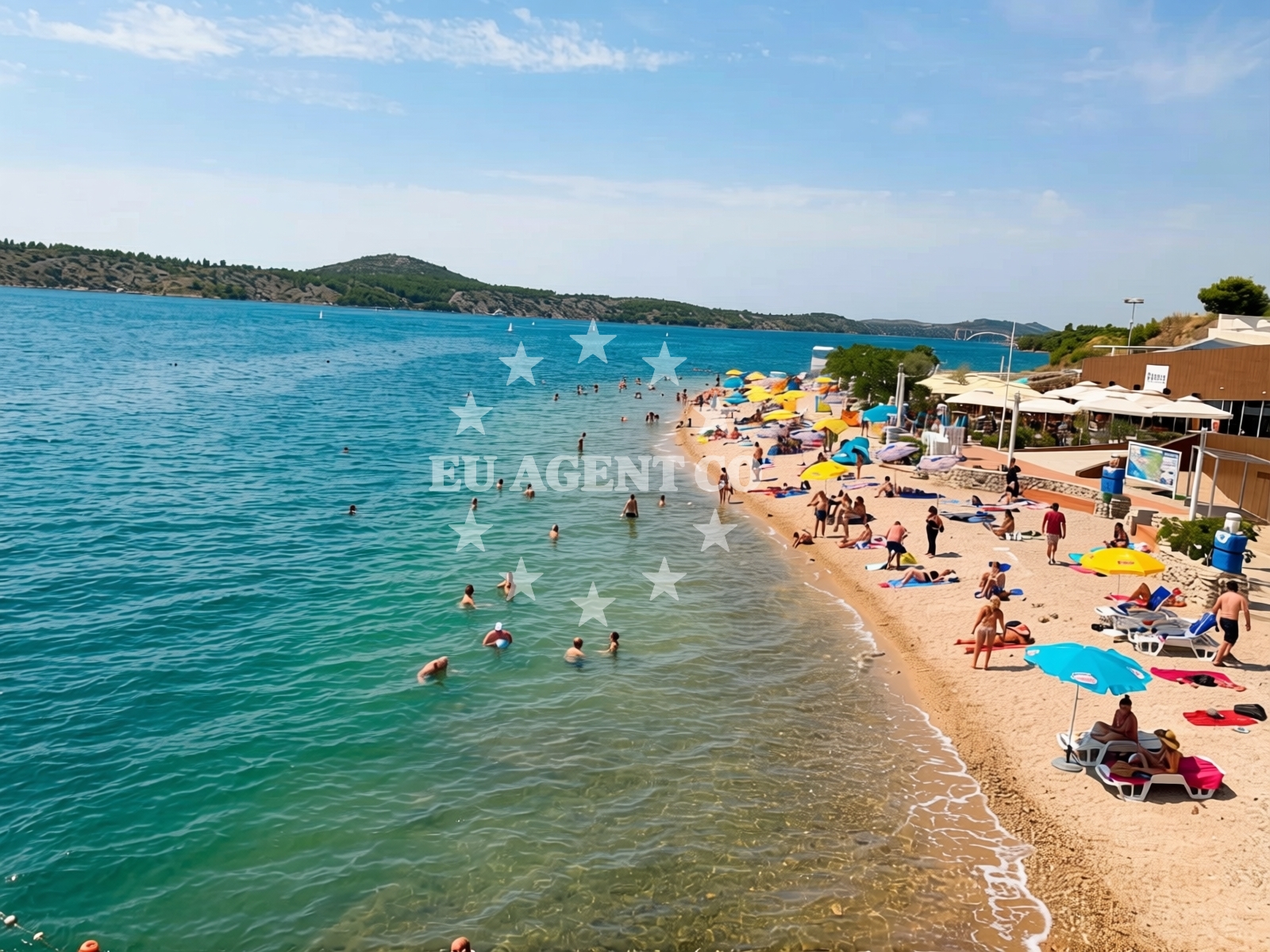 Additional view of Banj beach in 2 Ulica Primorske čete, Šibenik