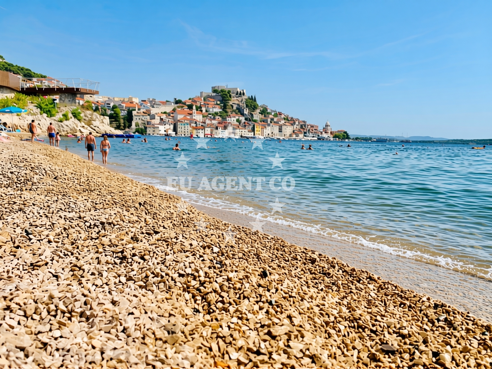 Additional view of Banj beach in 2 Ulica Primorske čete, Šibenik