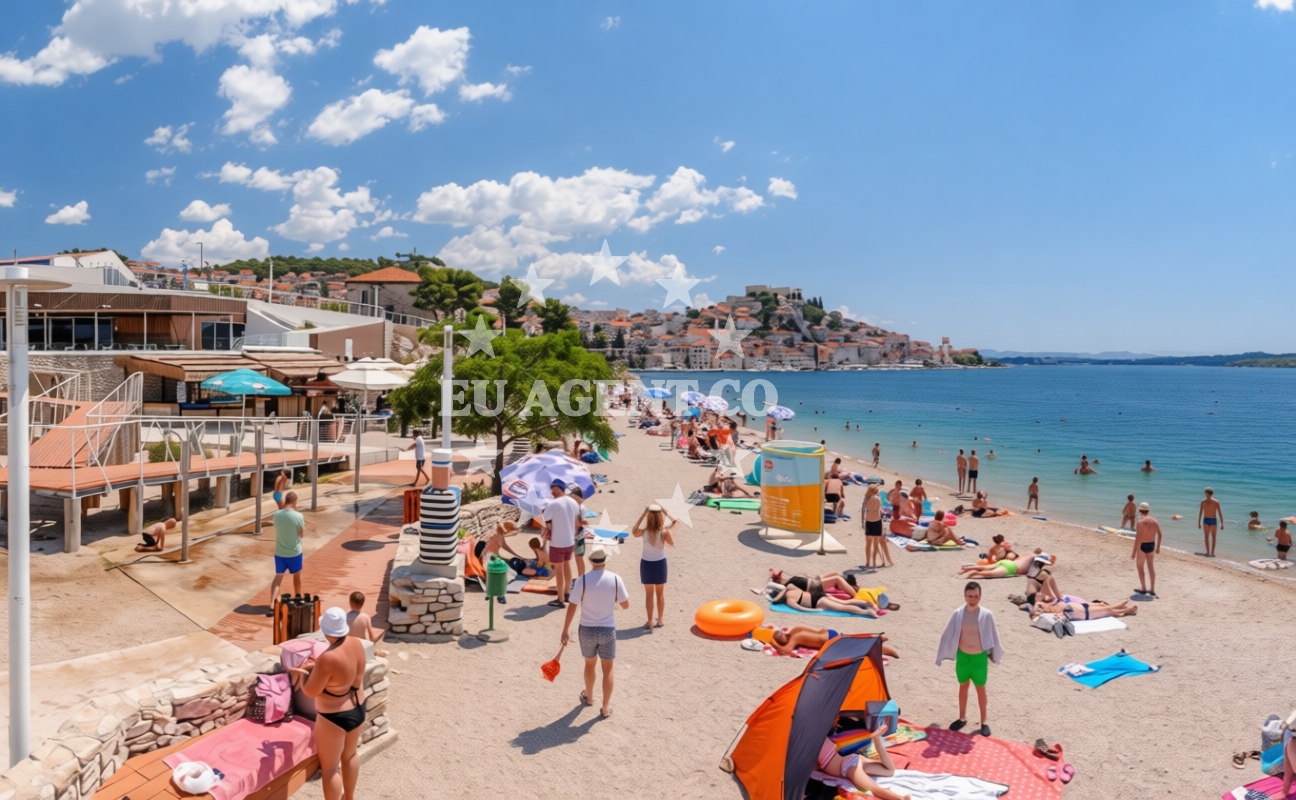Additional view of Banj beach in 2 Ulica Primorske čete, Šibenik