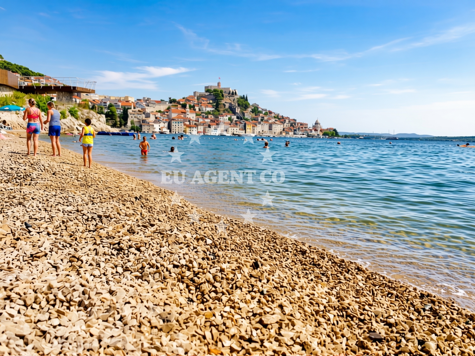 Additional view of Banj beach in 2 Ulica Primorske čete, Šibenik