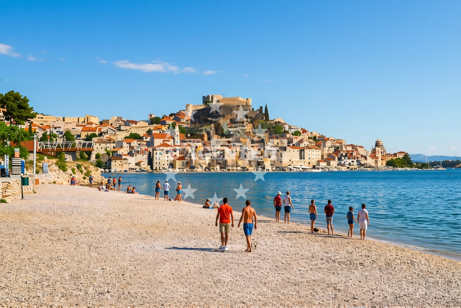 Additional view of Banj beach in 2 Ulica Primorske čete, Šibenik