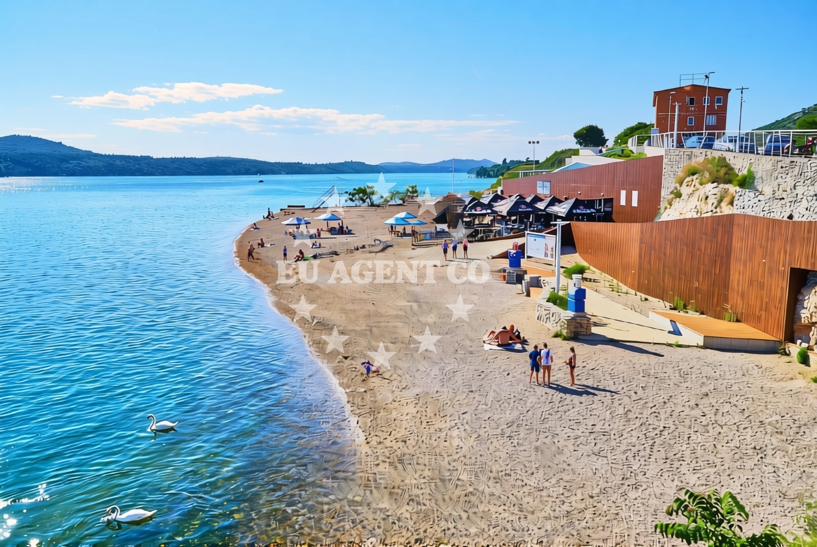 Additional view of Banj beach in 2 Ulica Primorske čete, Šibenik