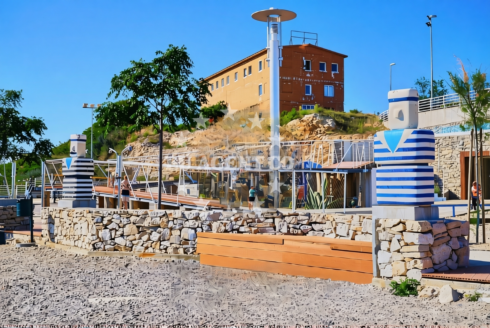 Additional view of Banj beach in 2 Ulica Primorske čete, Šibenik