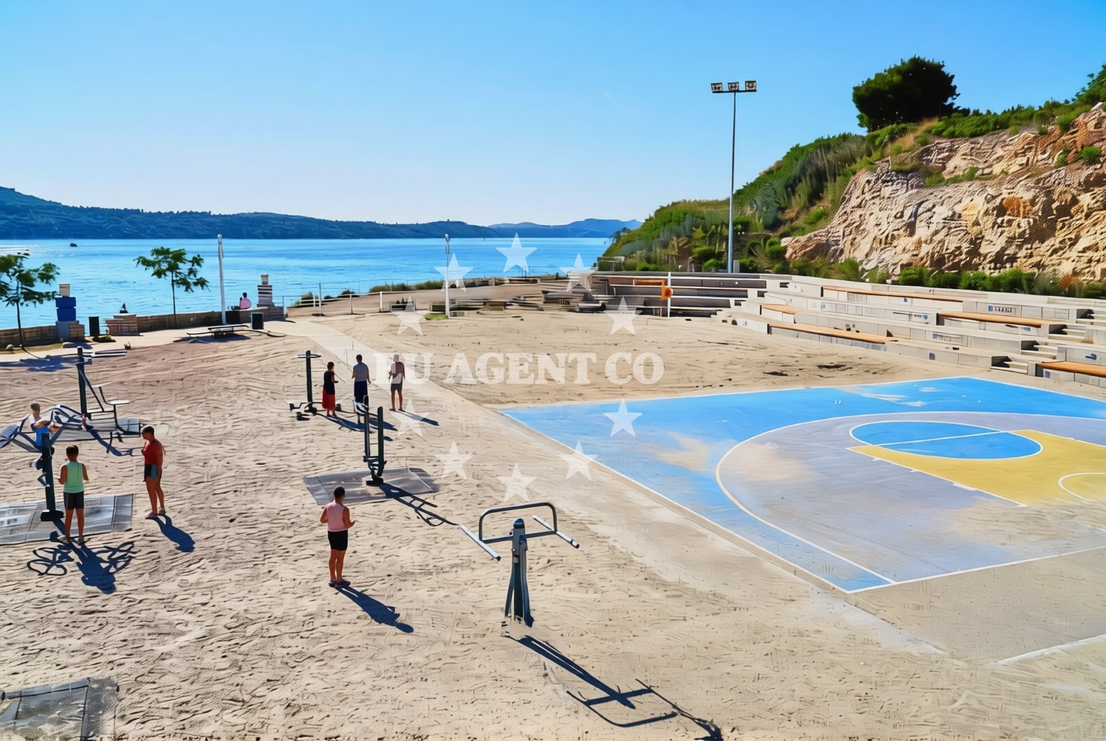Additional view of Banj beach in 2 Ulica Primorske čete, Šibenik
