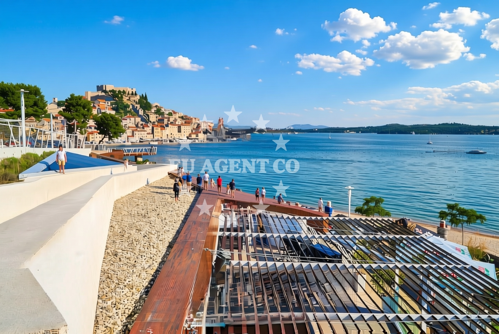 Additional view of Banj beach in 2 Ulica Primorske čete, Šibenik