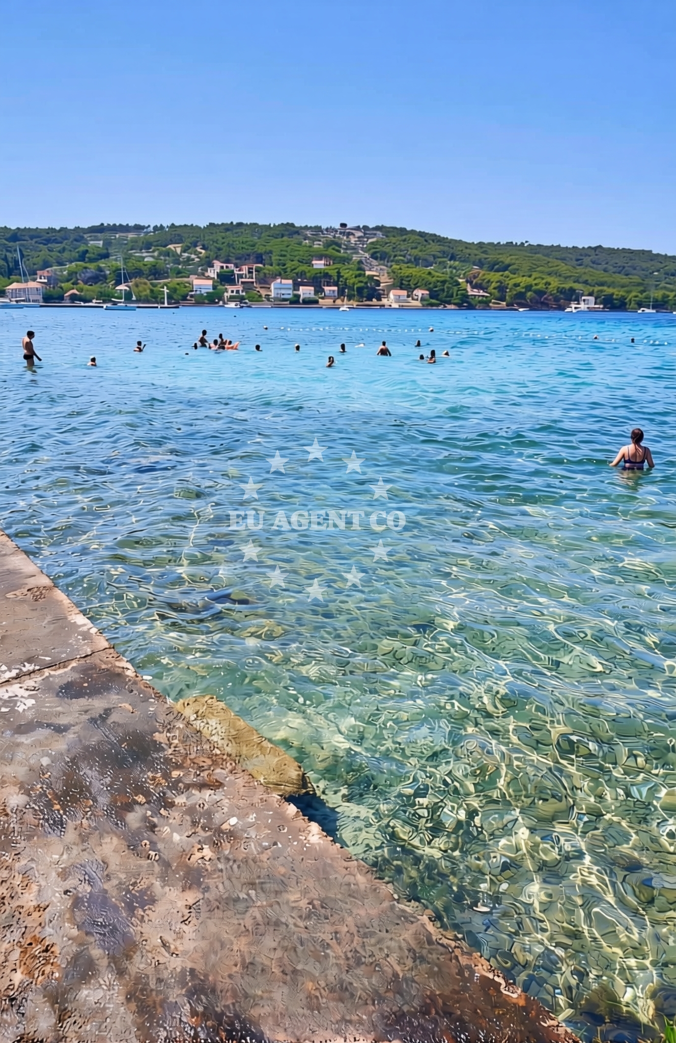 Additional view of Banj, Zlarin (Zlarin) Beach in Banj