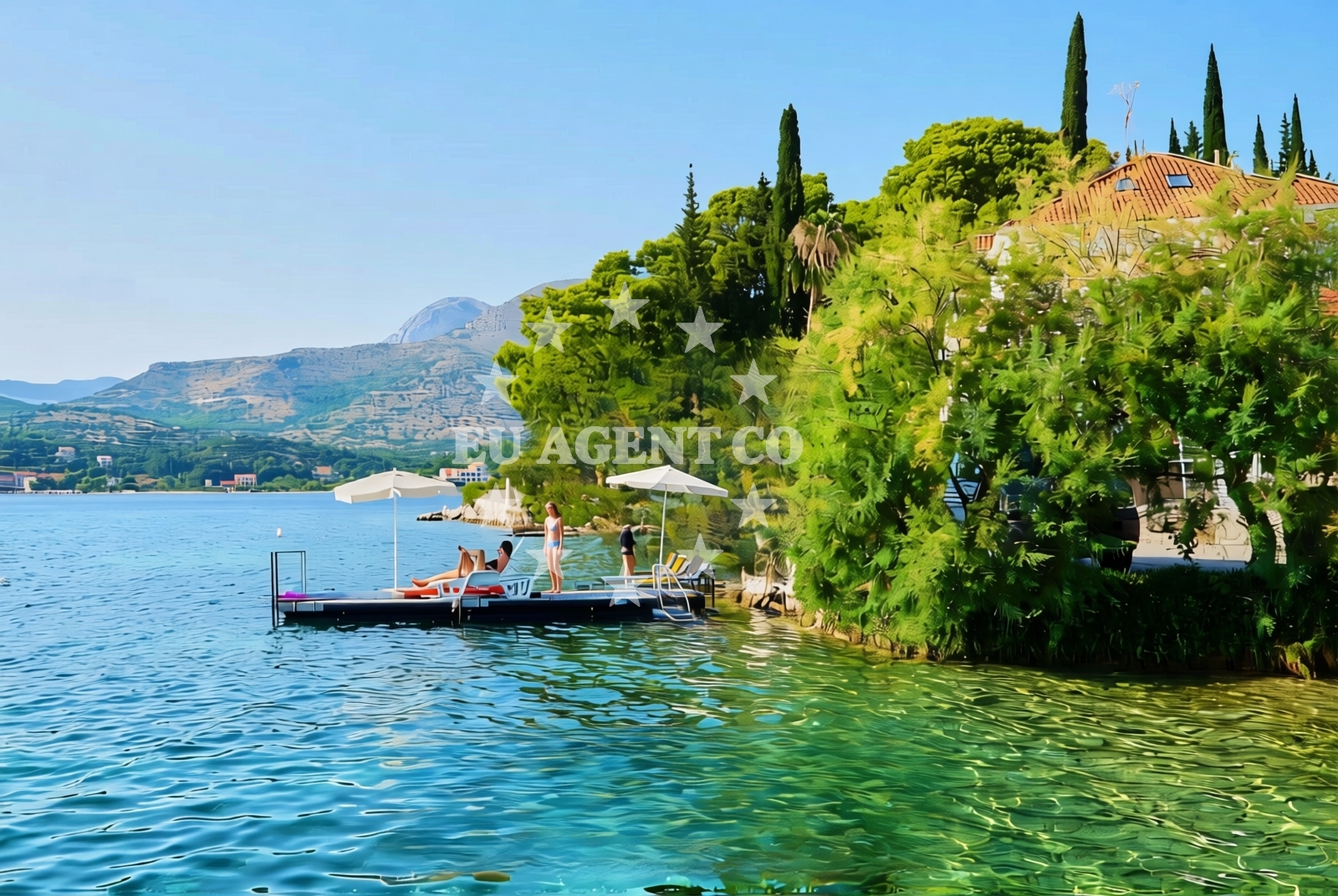 Sea and coastal view of Banja sjever, Slano Beach in Banja sjever
