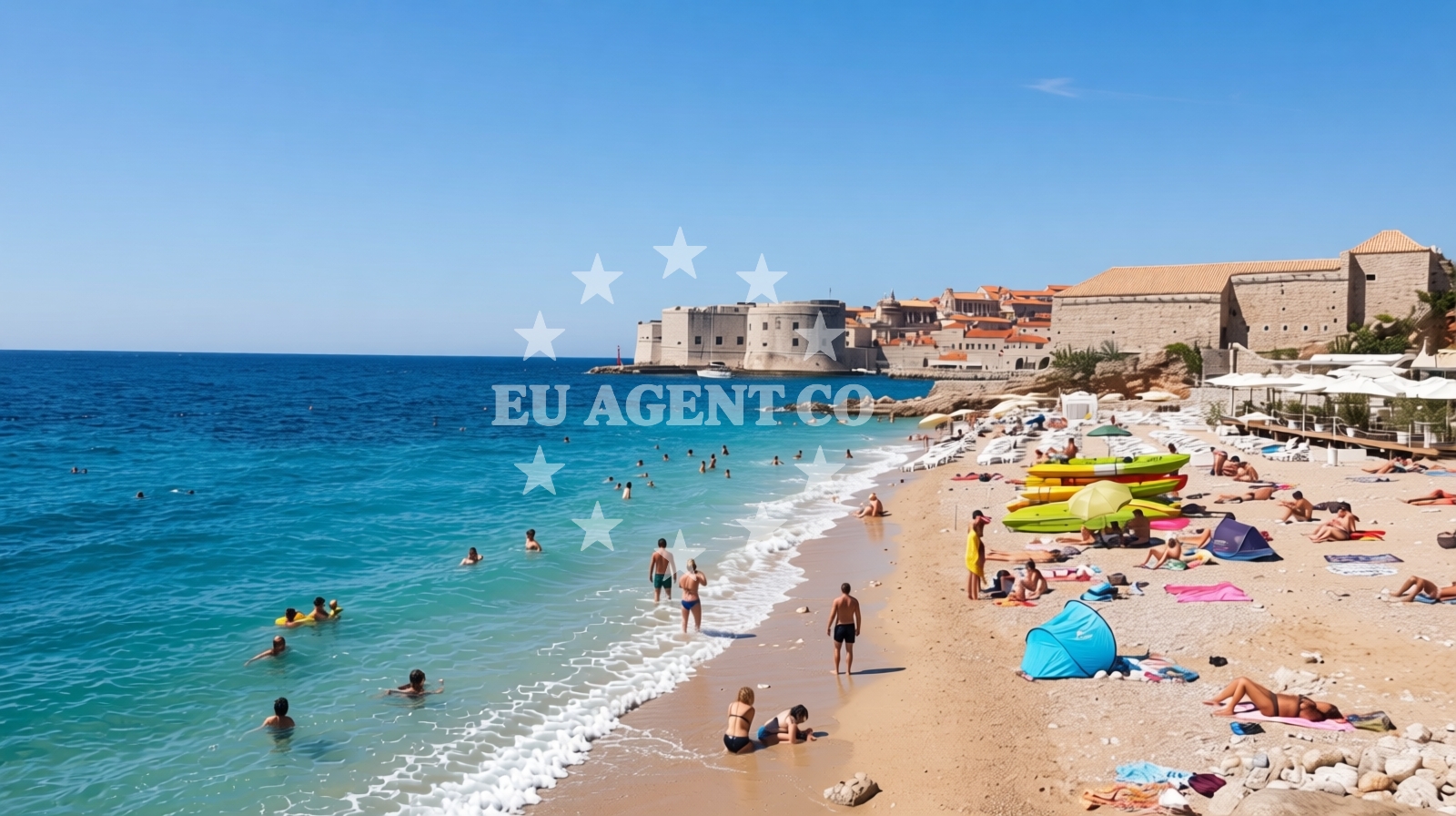 Additional view of Banje beach in Ulica Kralja Petra Krešimira IV. 27, Dubrovnik
