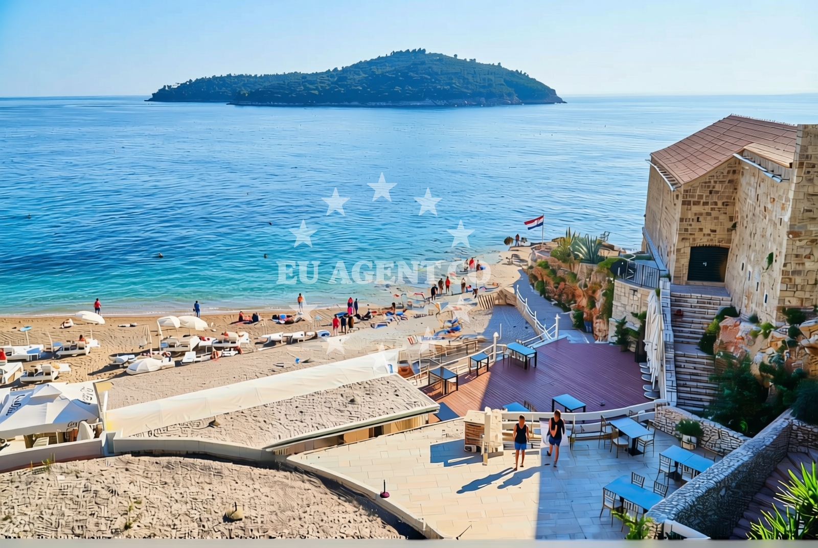 Additional view of Banje beach in Ulica Kralja Petra Krešimira IV. 27, Dubrovnik