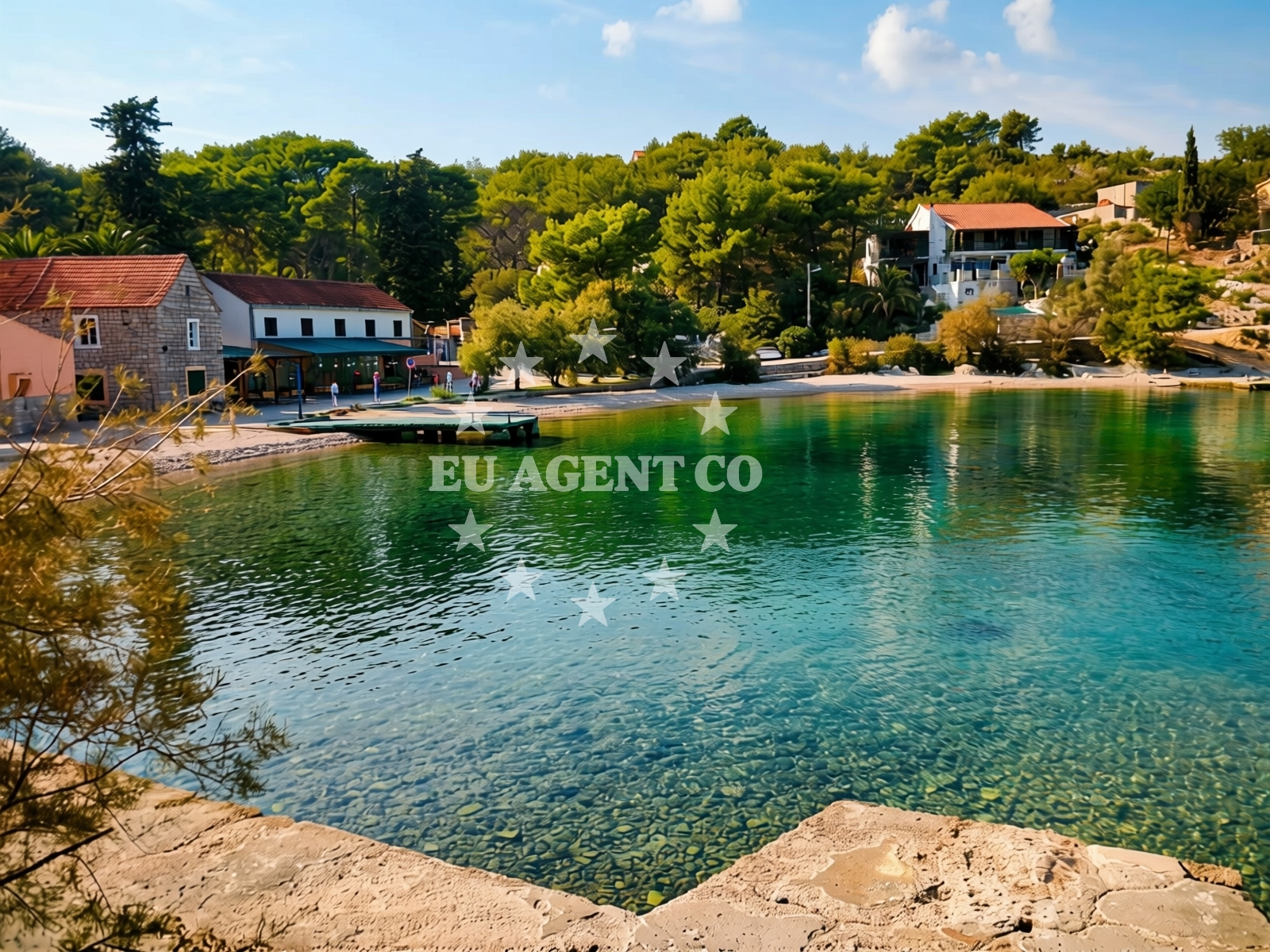 Additional view of Banje beach in Stari put 46, Rogač