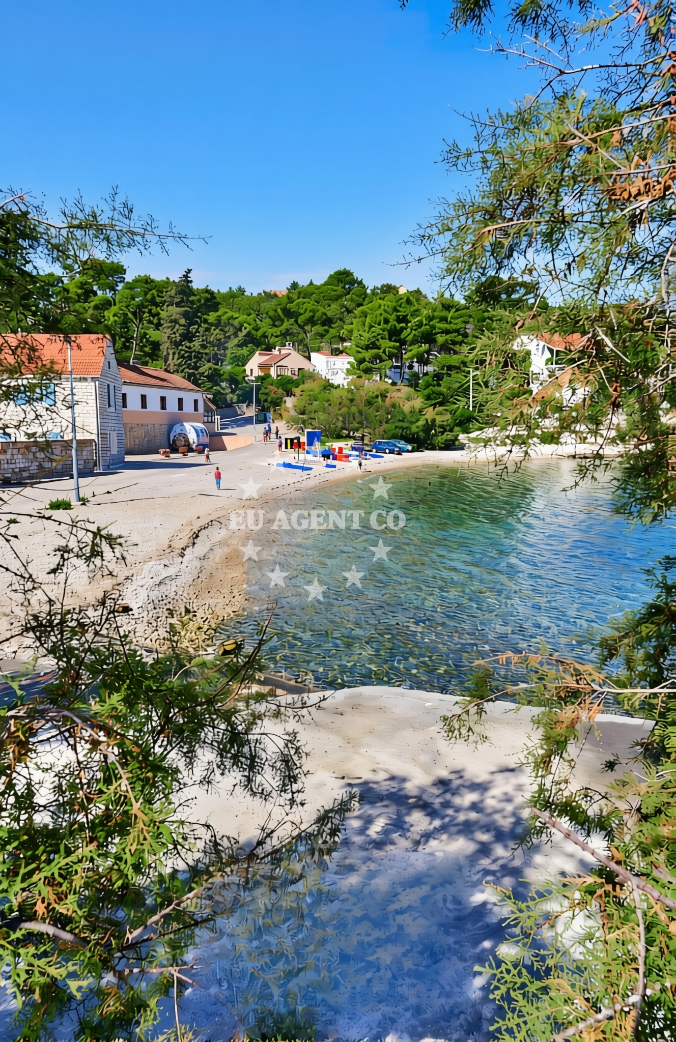 Additional view of Banje beach in Stari put 46, Rogač