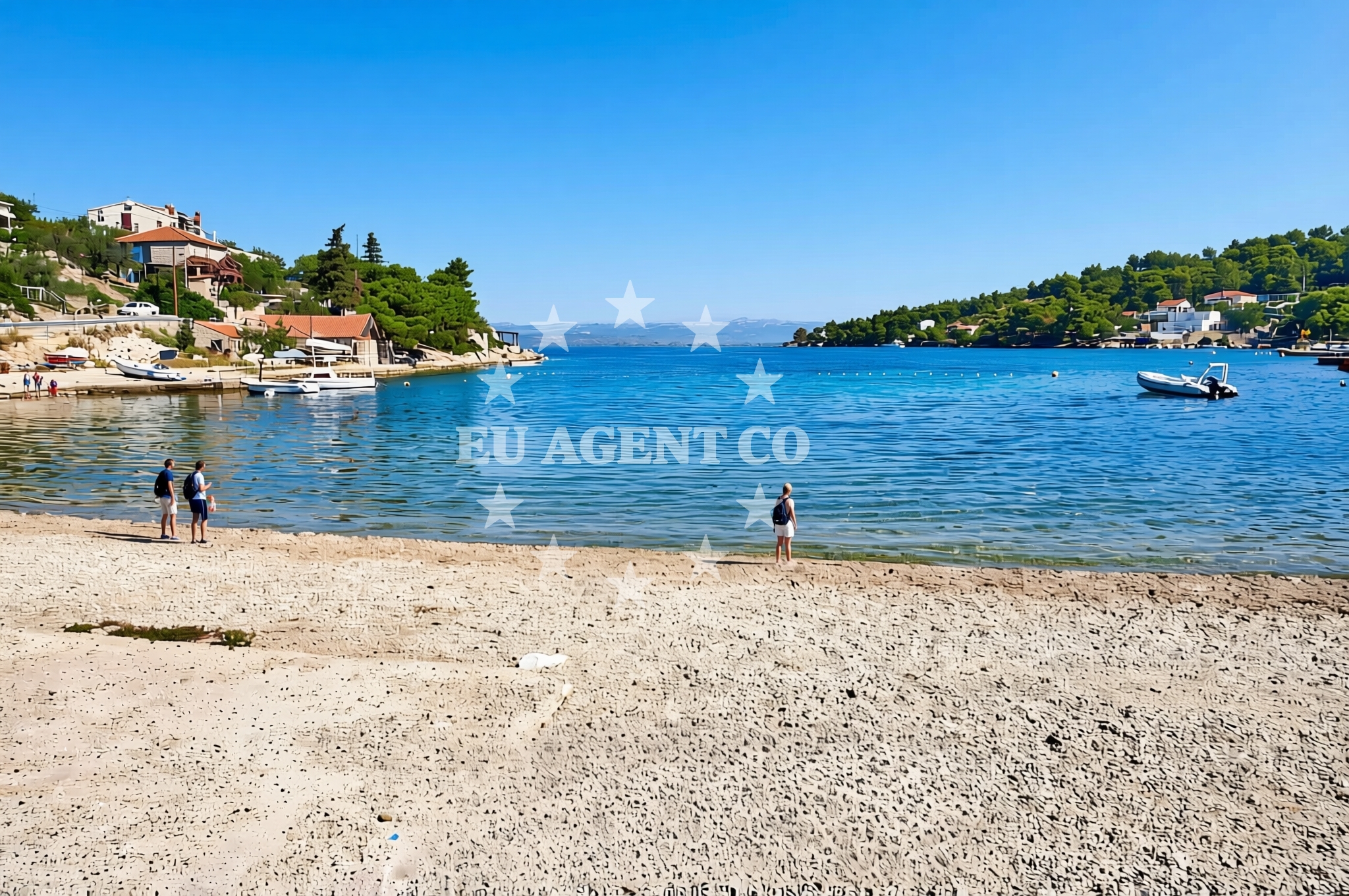 Additional view of Banje beach in Stari put 46, Rogač