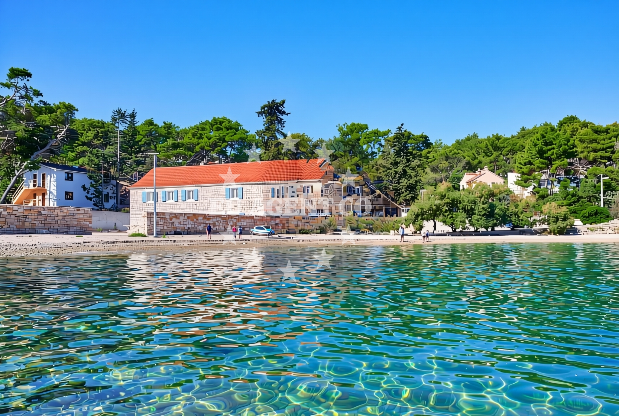 Additional view of Banje beach in Stari put 46, Rogač
