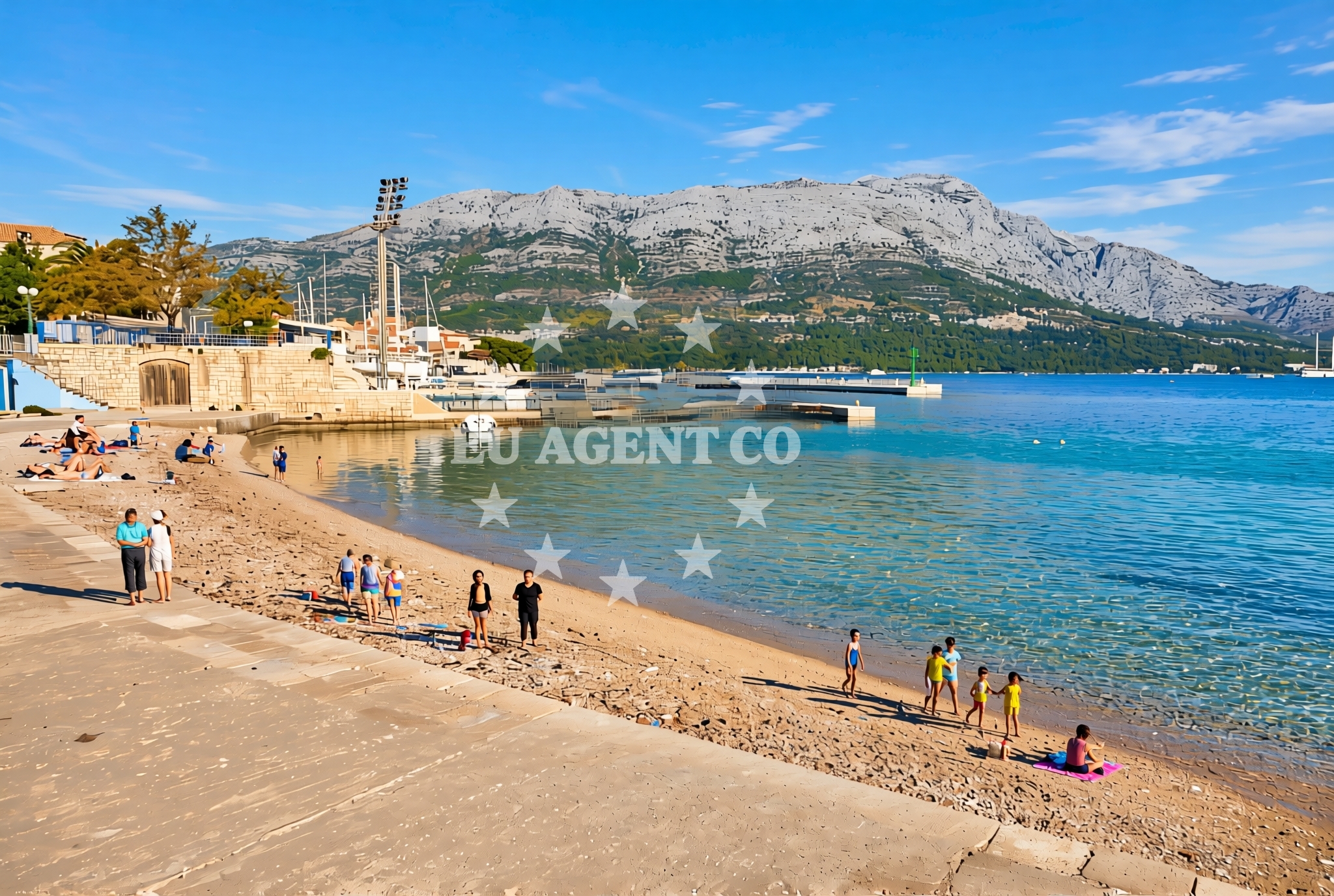 Additional view of Banje beach in Ulica 22. lipnja 1941, Korčula