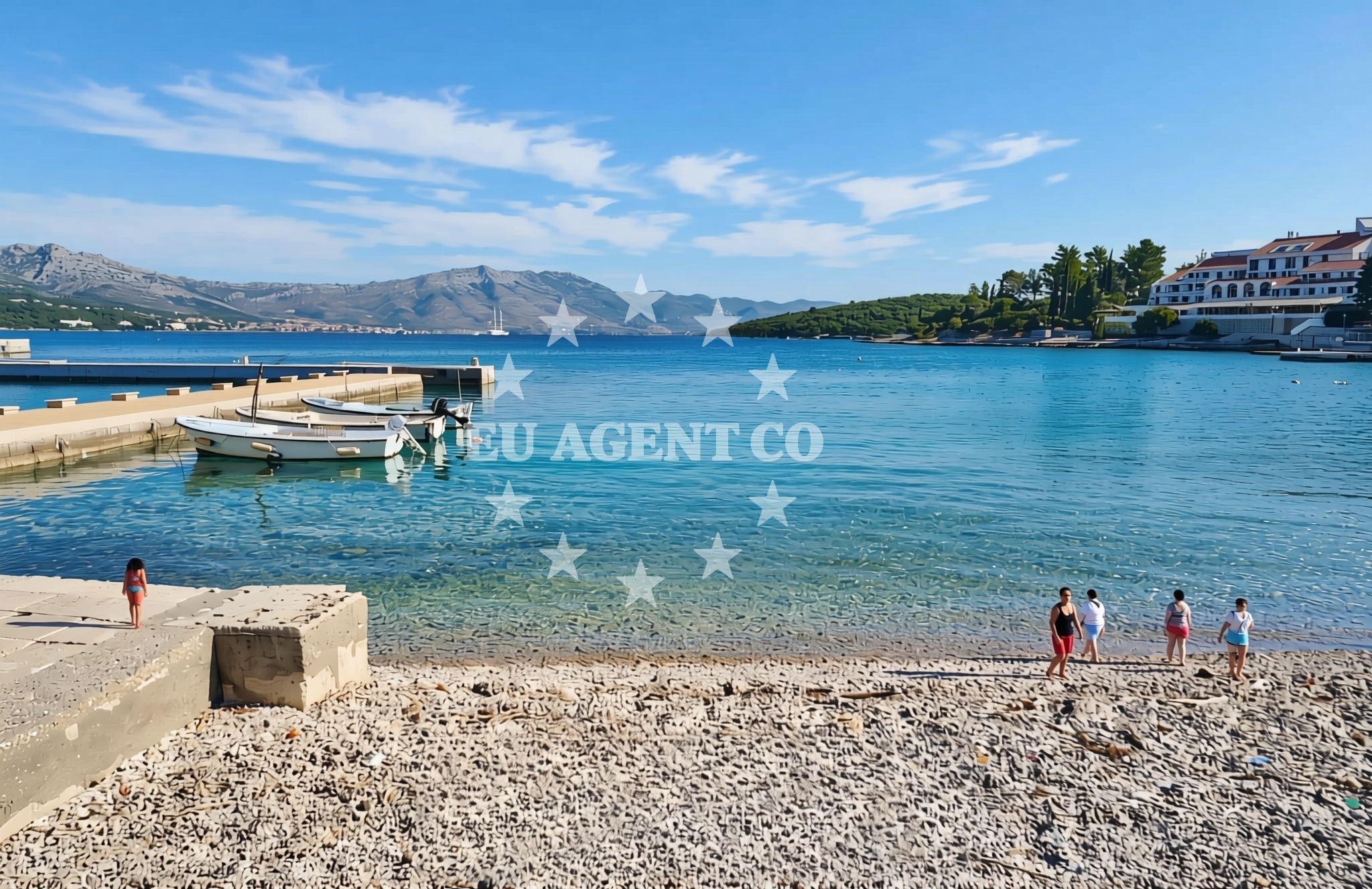 Additional view of Banje beach in Ulica 22. lipnja 1941, Korčula