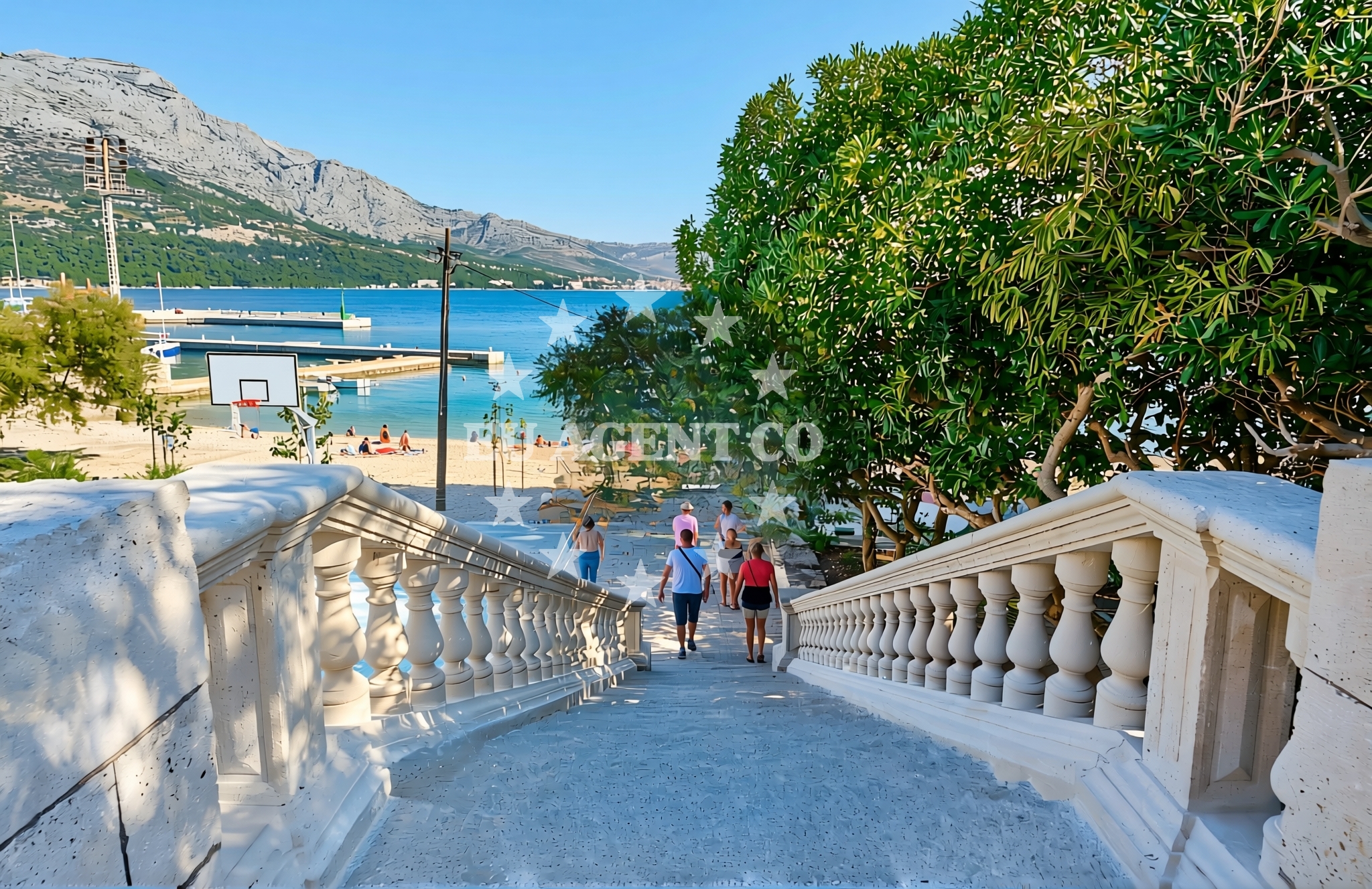 Additional view of Banje beach in Ulica 22. lipnja 1941, Korčula