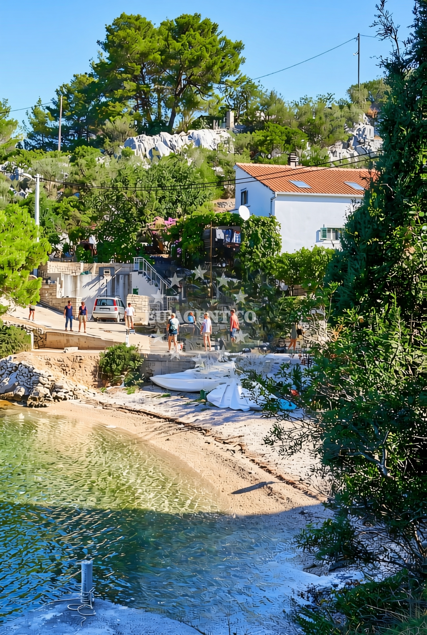 Additional view of Banje istok, Rogač (Šolta) Beach in Banje istok