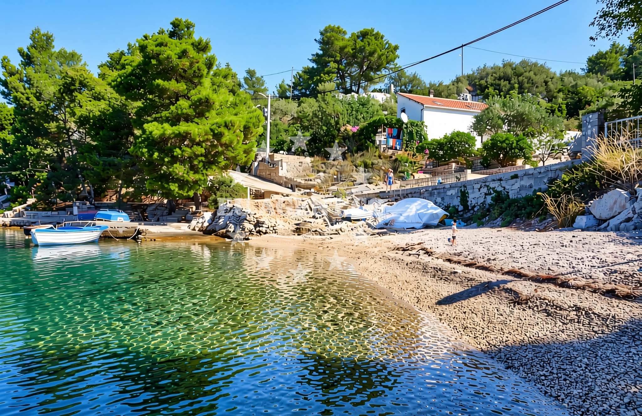 Additional view of Banje istok, Rogač (Šolta) Beach in Banje istok