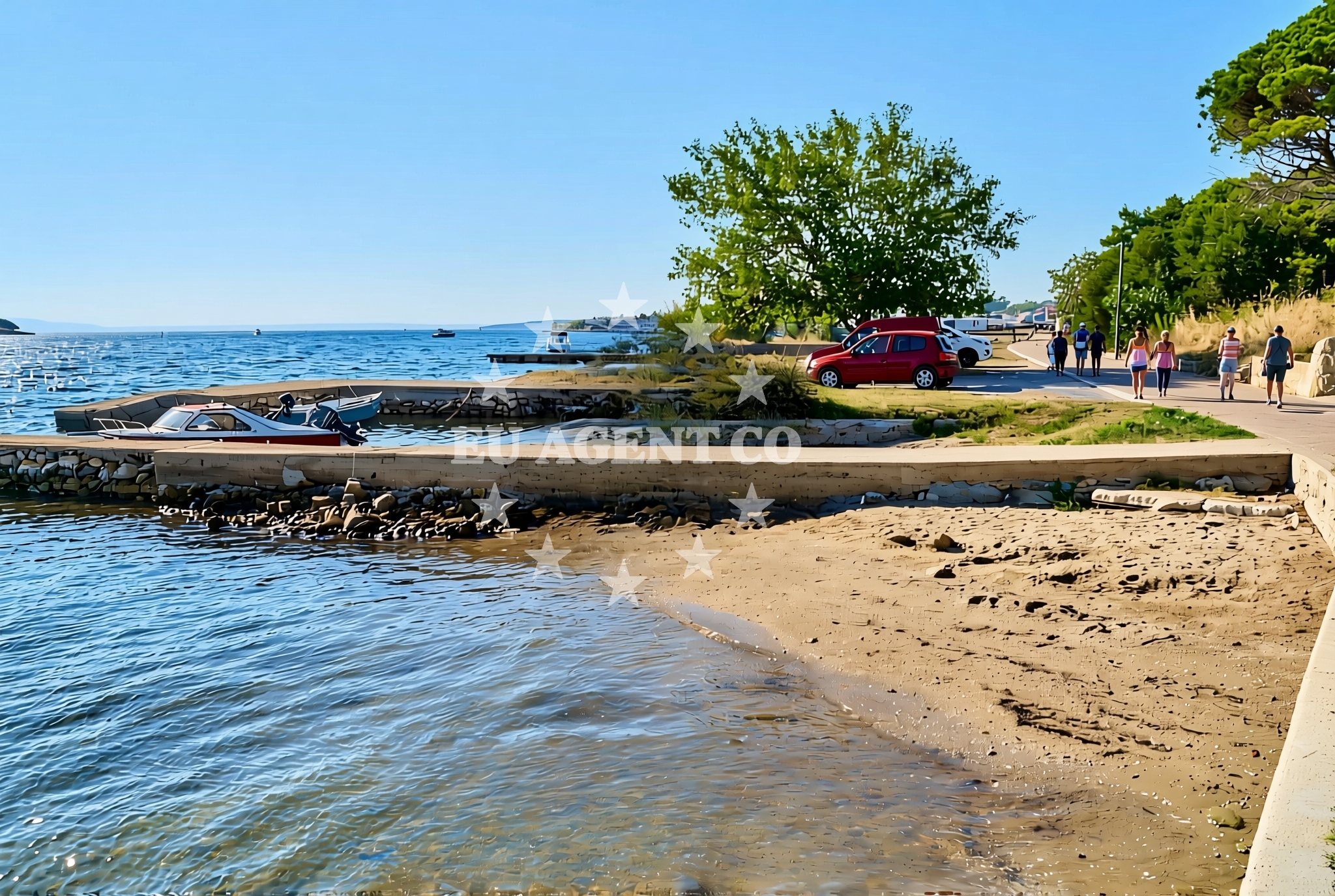 Additional view of Banjol istok, Banjol (Rab) Beach in Banjol istok