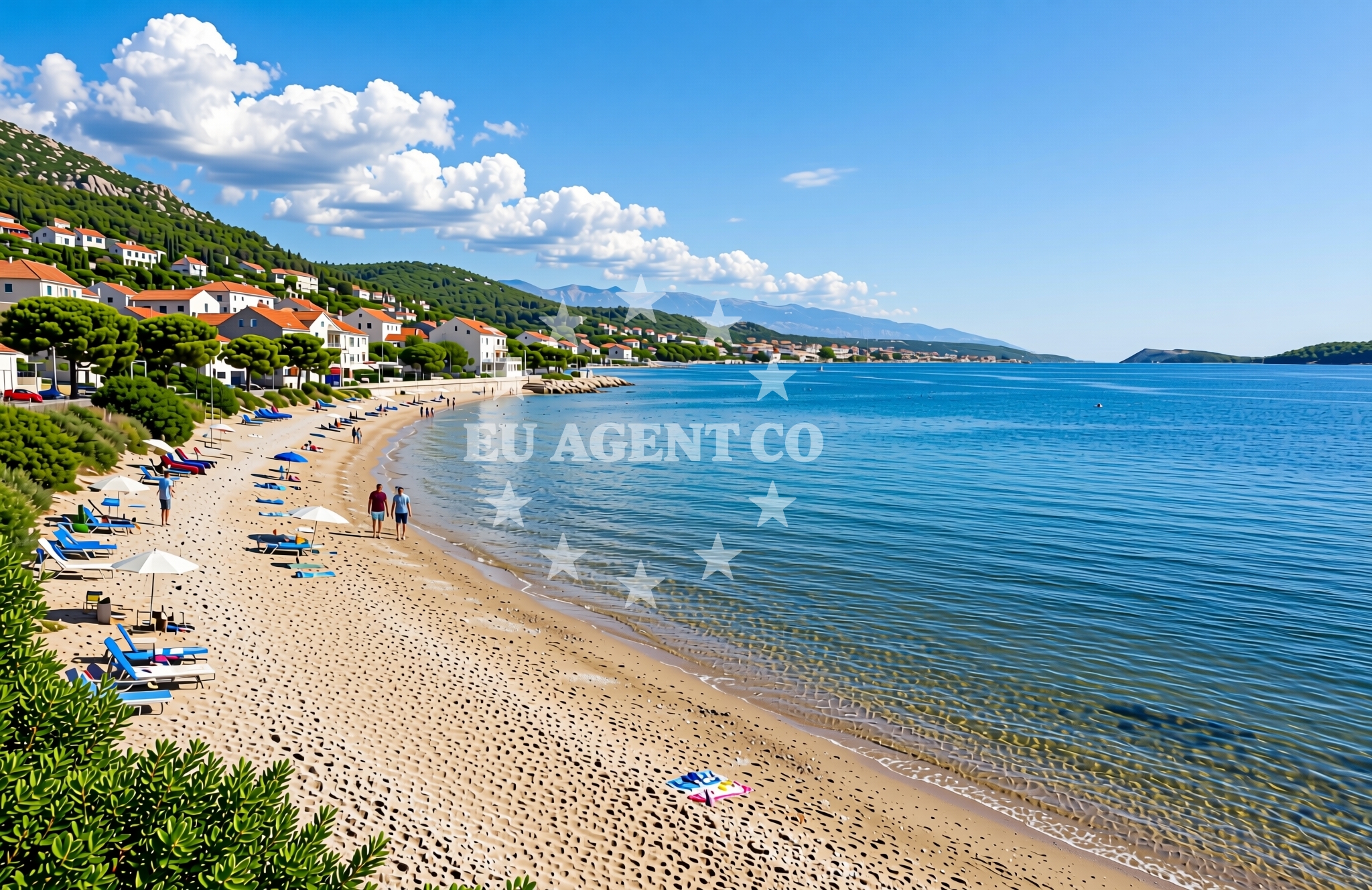 Shoreline and swimming area at Banjol (Rab): beaches and coves (10) in Banjol (Rab)