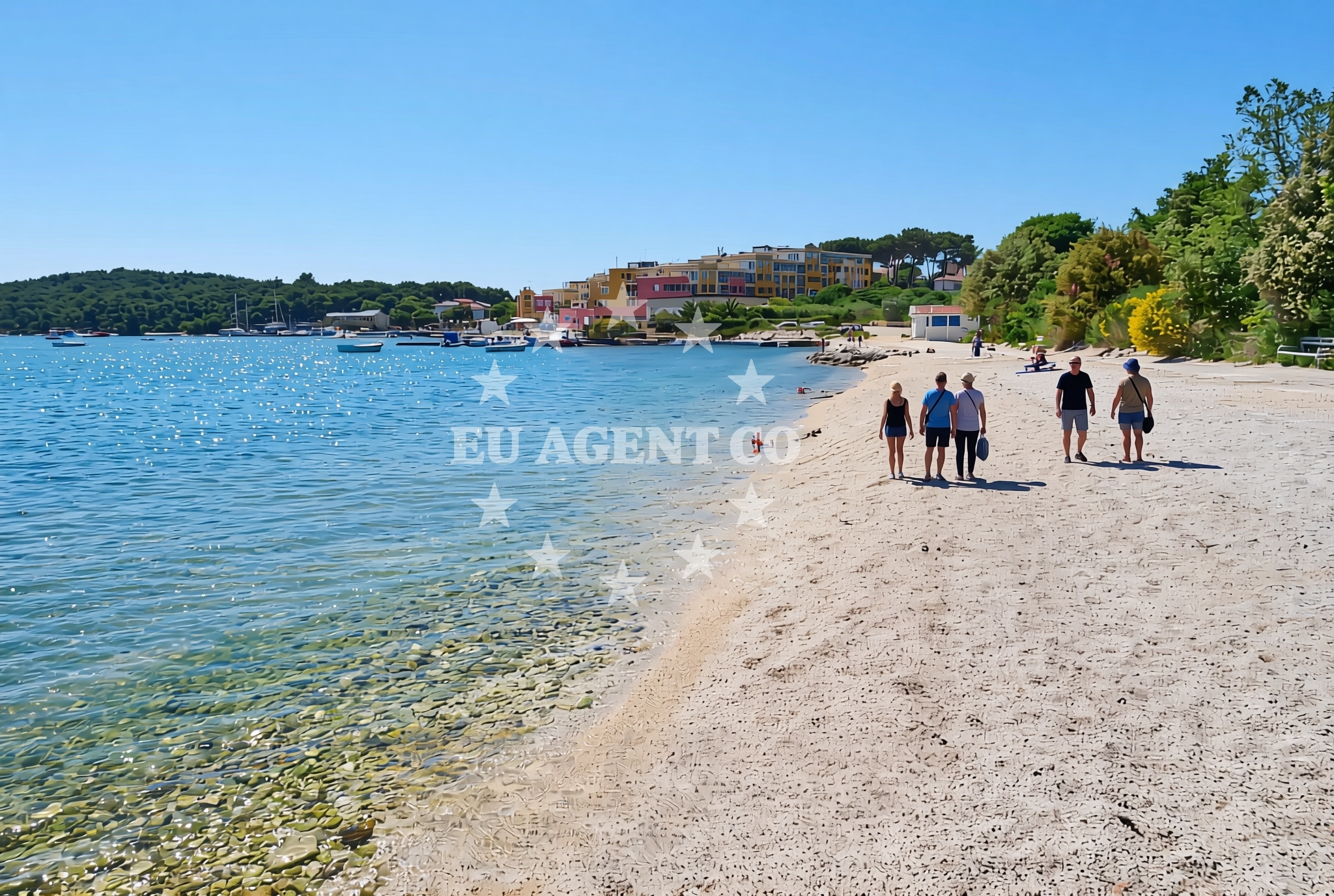 Additional view of Banjole beach in Lucefinka 3, Banjole