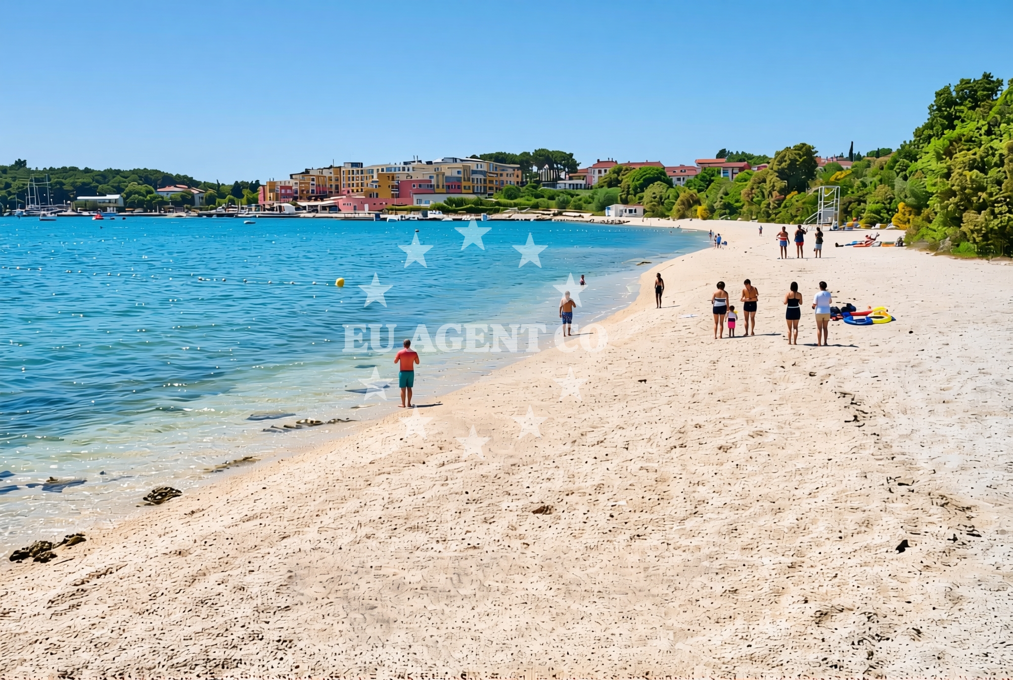 Additional view of Banjole beach in Lucefinka 3, Banjole