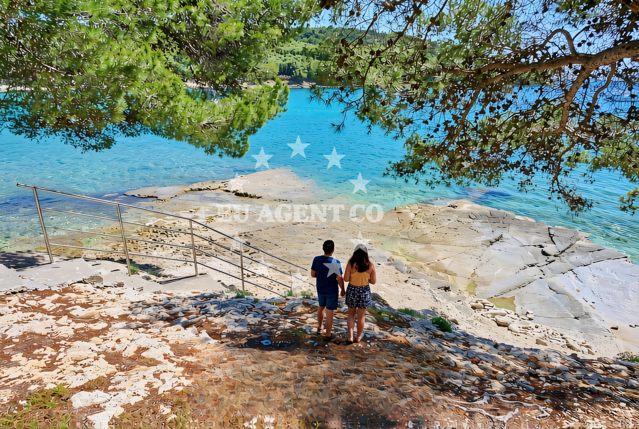 Sea and coastal view of Banjole: beaches and coves (13) in Banjole