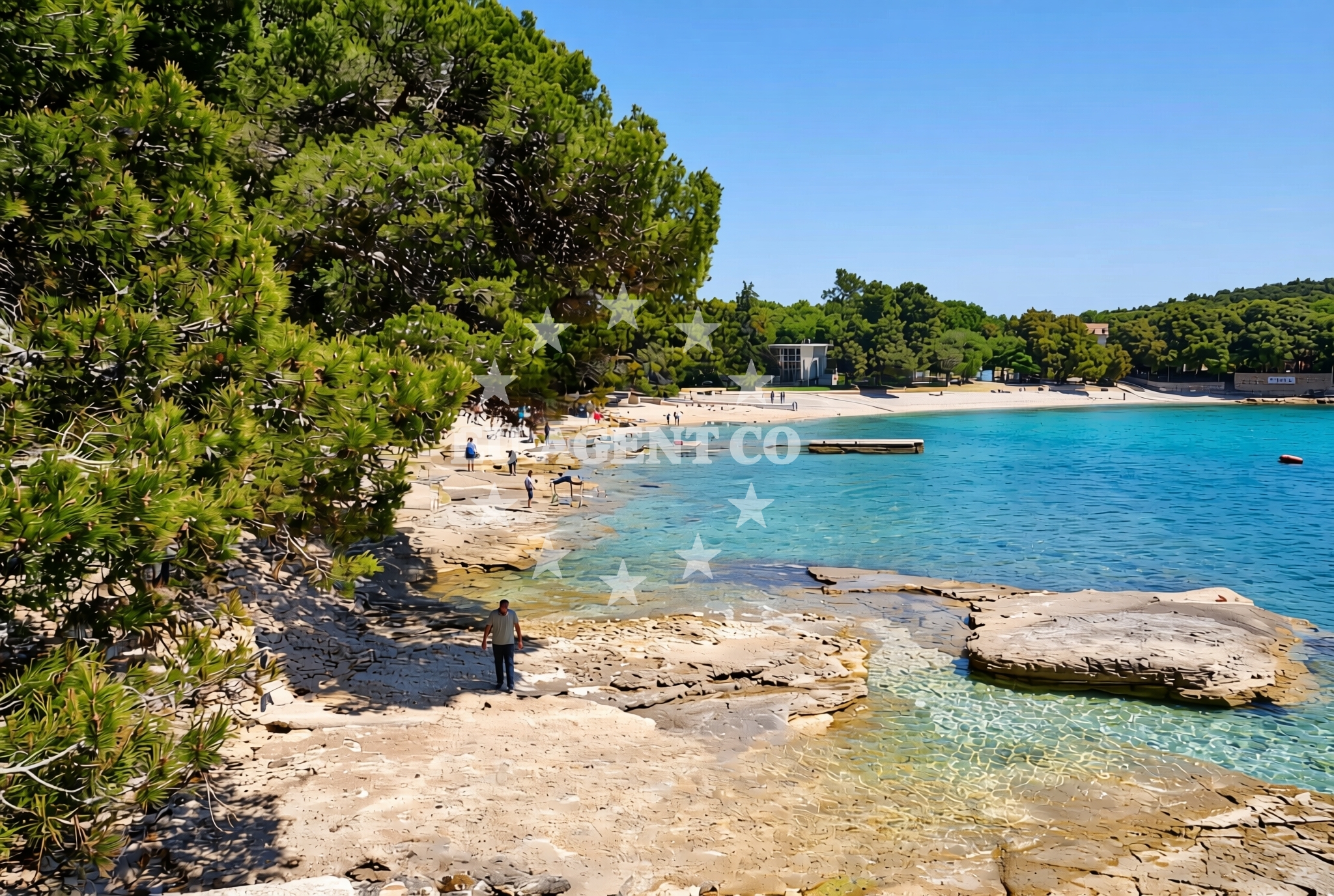 Beach facilities and surroundings at Banjole: beaches and coves (13) in Banjole