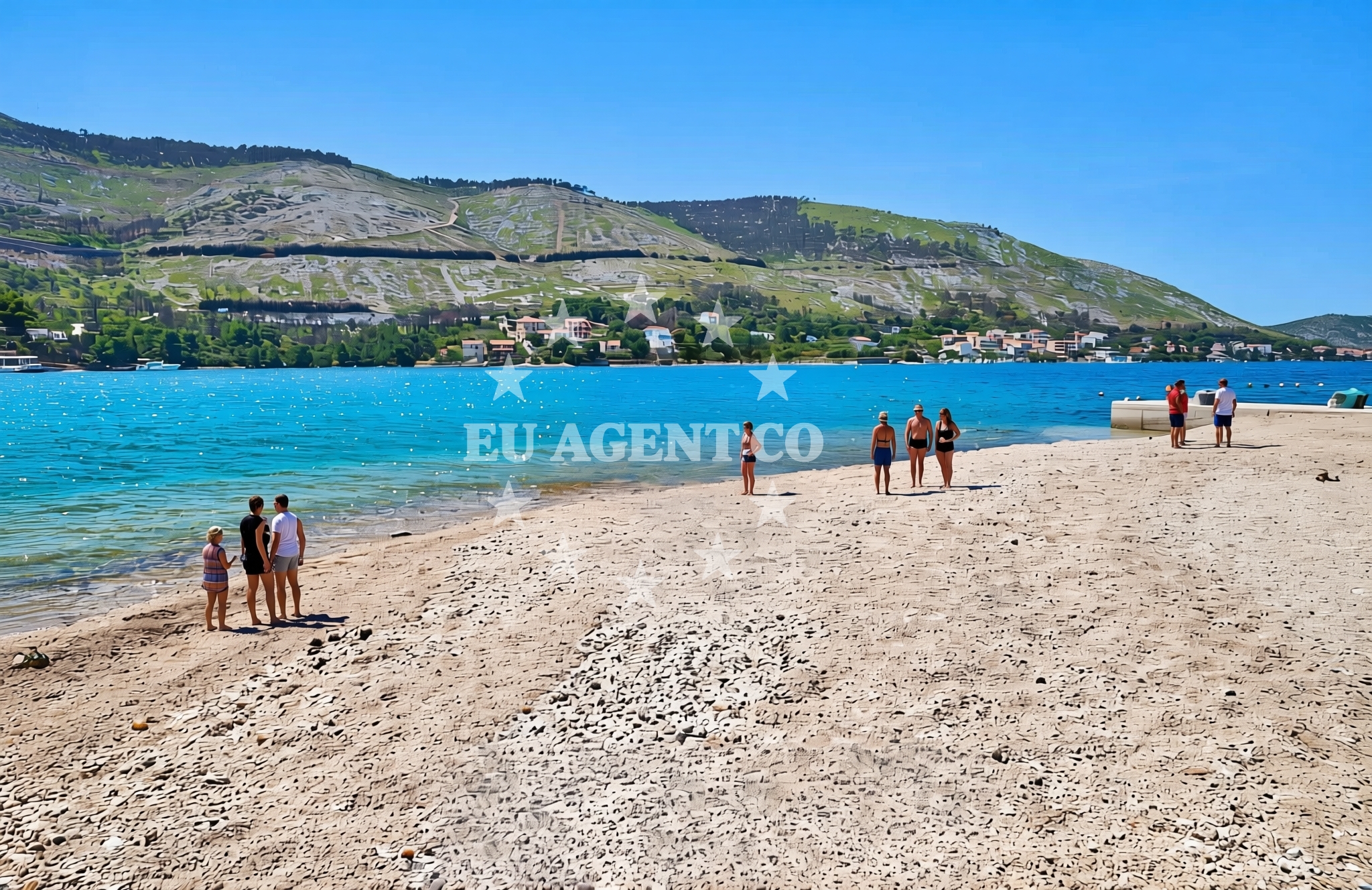Additional view of Banovci beach in Grebaštica donja 100 1 floor, Grebaštica