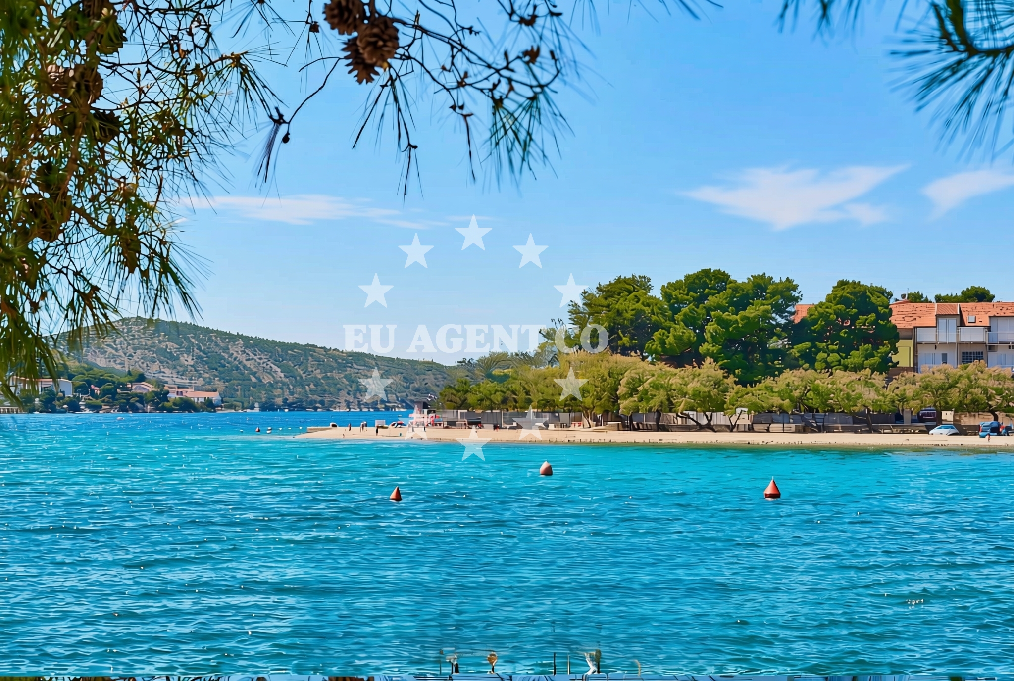 Additional view of Banovci beach in Grebaštica donja 100 1 floor, Grebaštica
