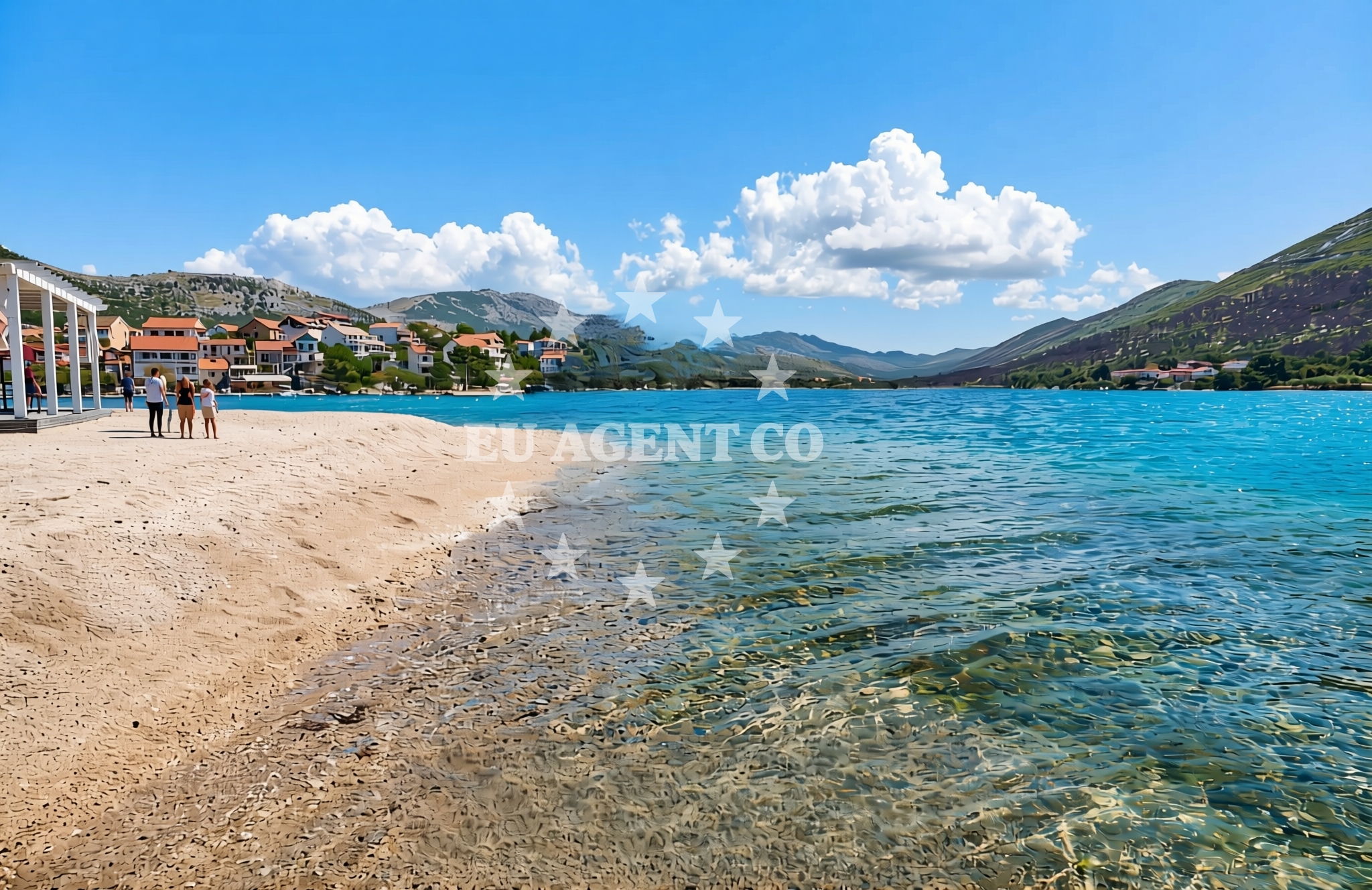 Additional view of Banovci beach in Grebaštica donja 100 1 floor, Grebaštica