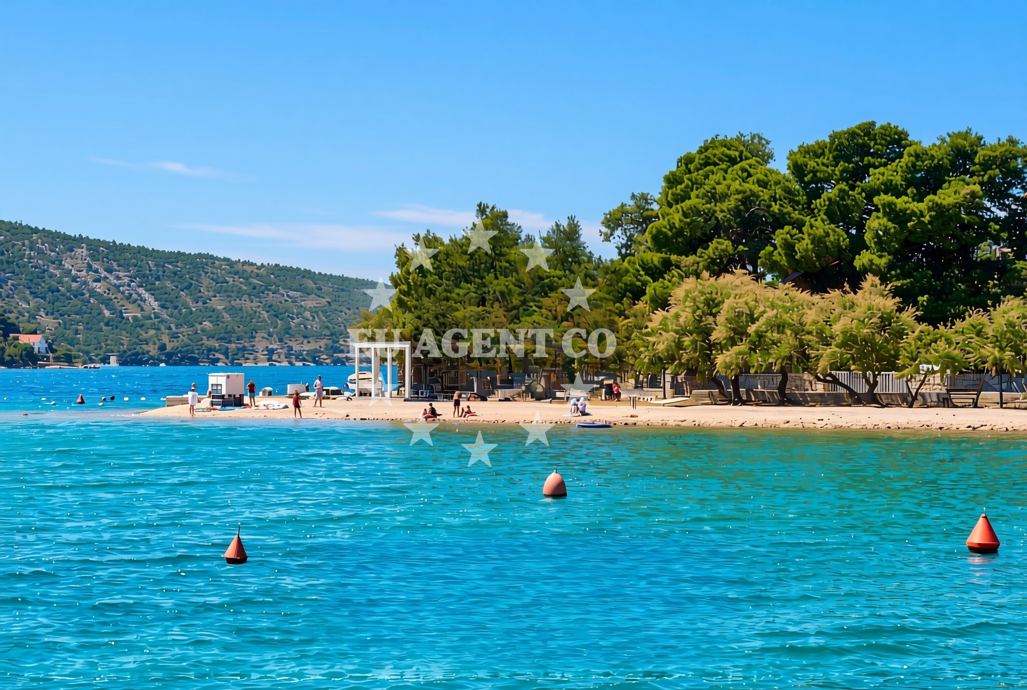Additional view of Banovci beach in Grebaštica donja 100 1 floor, Grebaštica
