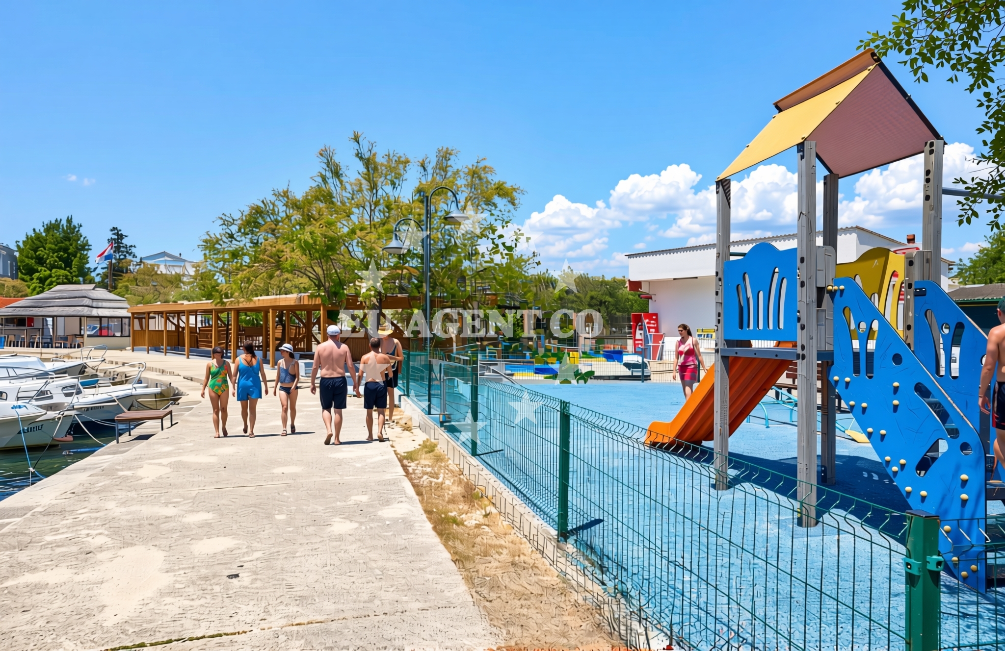 Additional view of Banovci beach in Grebaštica donja 100 1 floor, Grebaštica