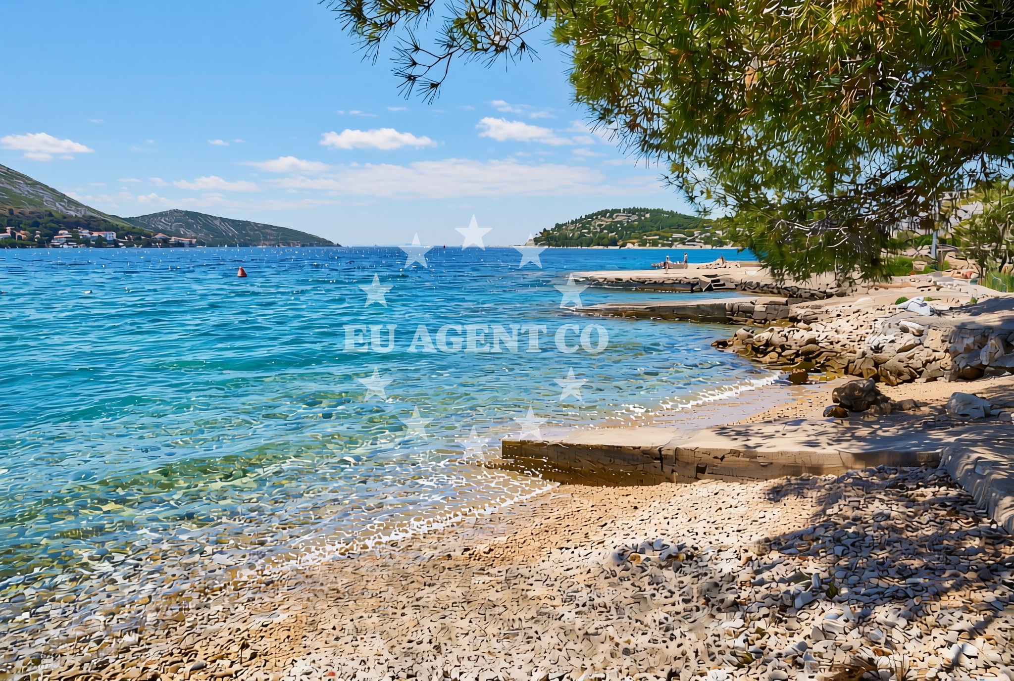 Additional view of Banovci beach in Grebaštica donja 100 1 floor, Grebaštica