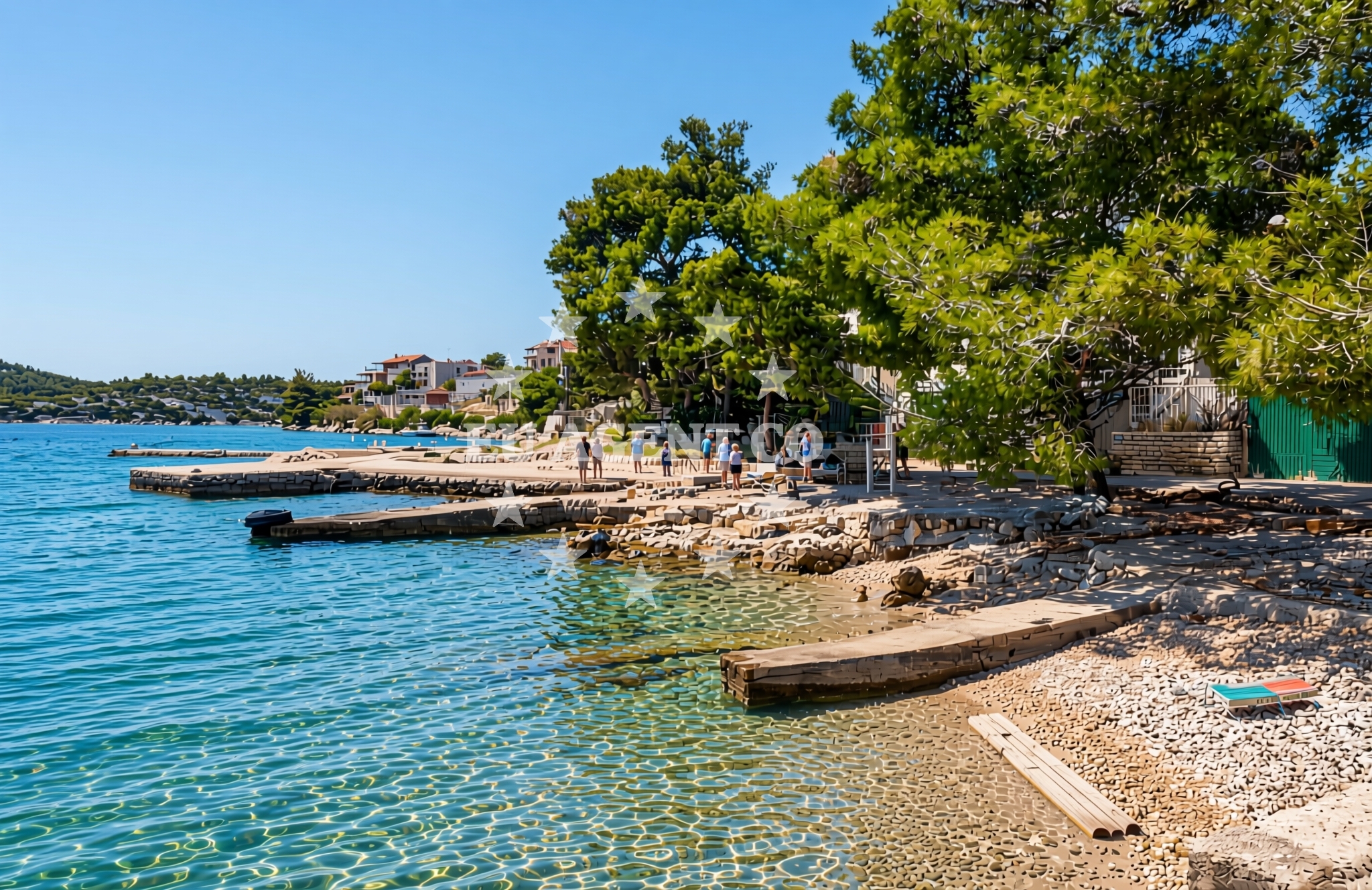 Additional view of Banovci beach in Grebaštica donja 100 1 floor, Grebaštica