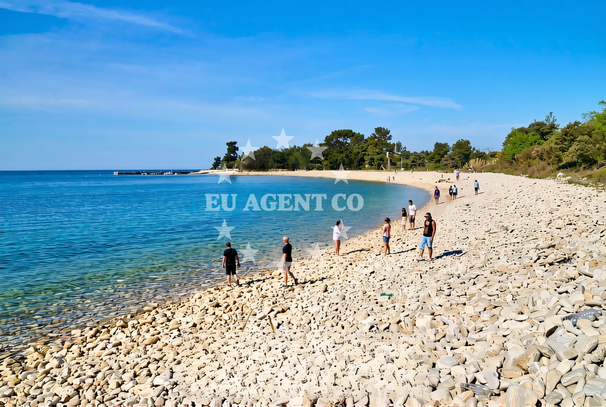 Additional view of Barbariga beach in Barbariga 9, Barbariga