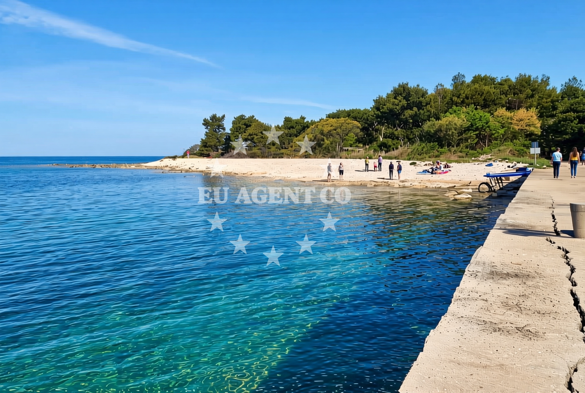Additional view of Barbariga beach in Barbariga 9, Barbariga