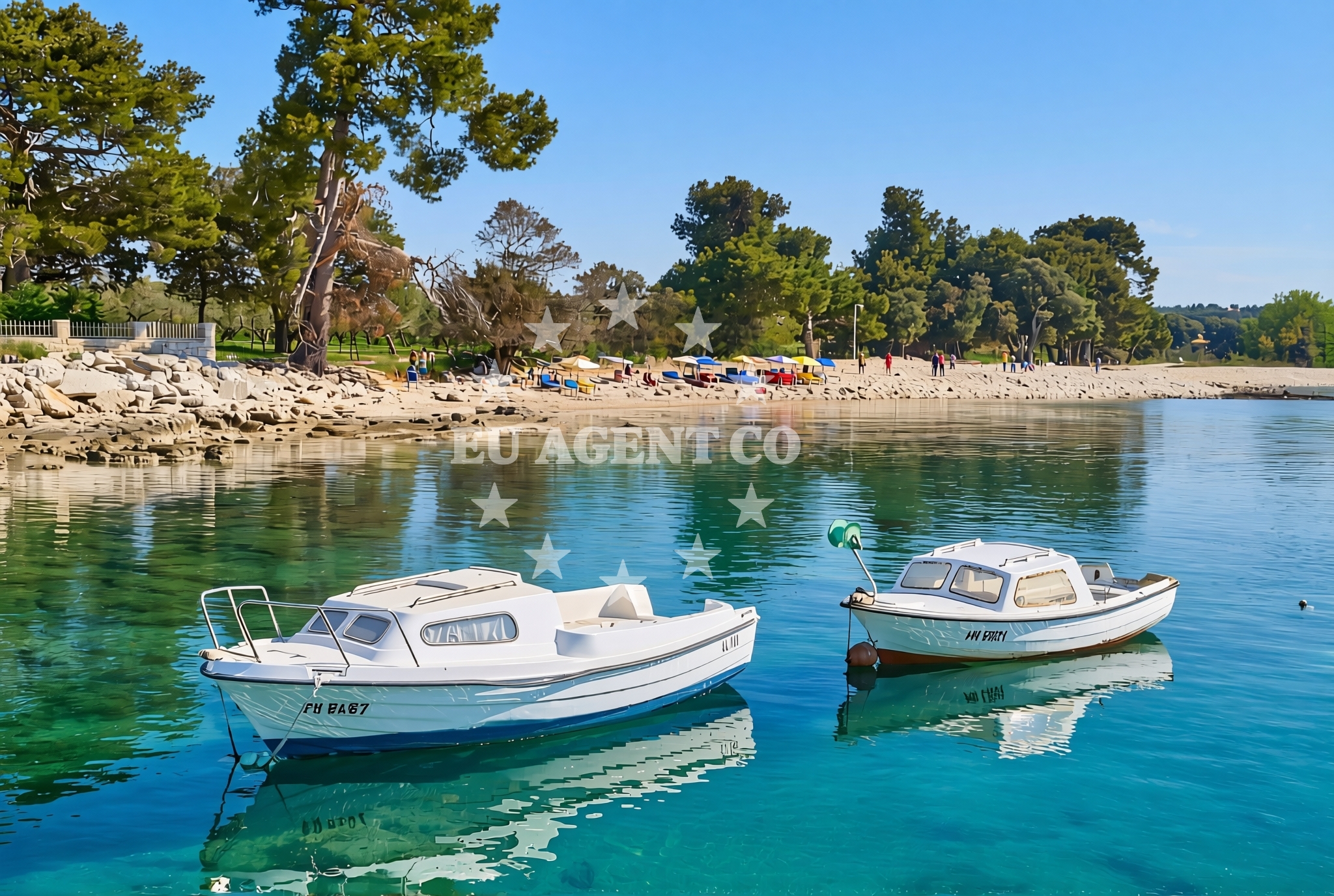 Additional view of Barbariga beach in Barbariga 9, Barbariga