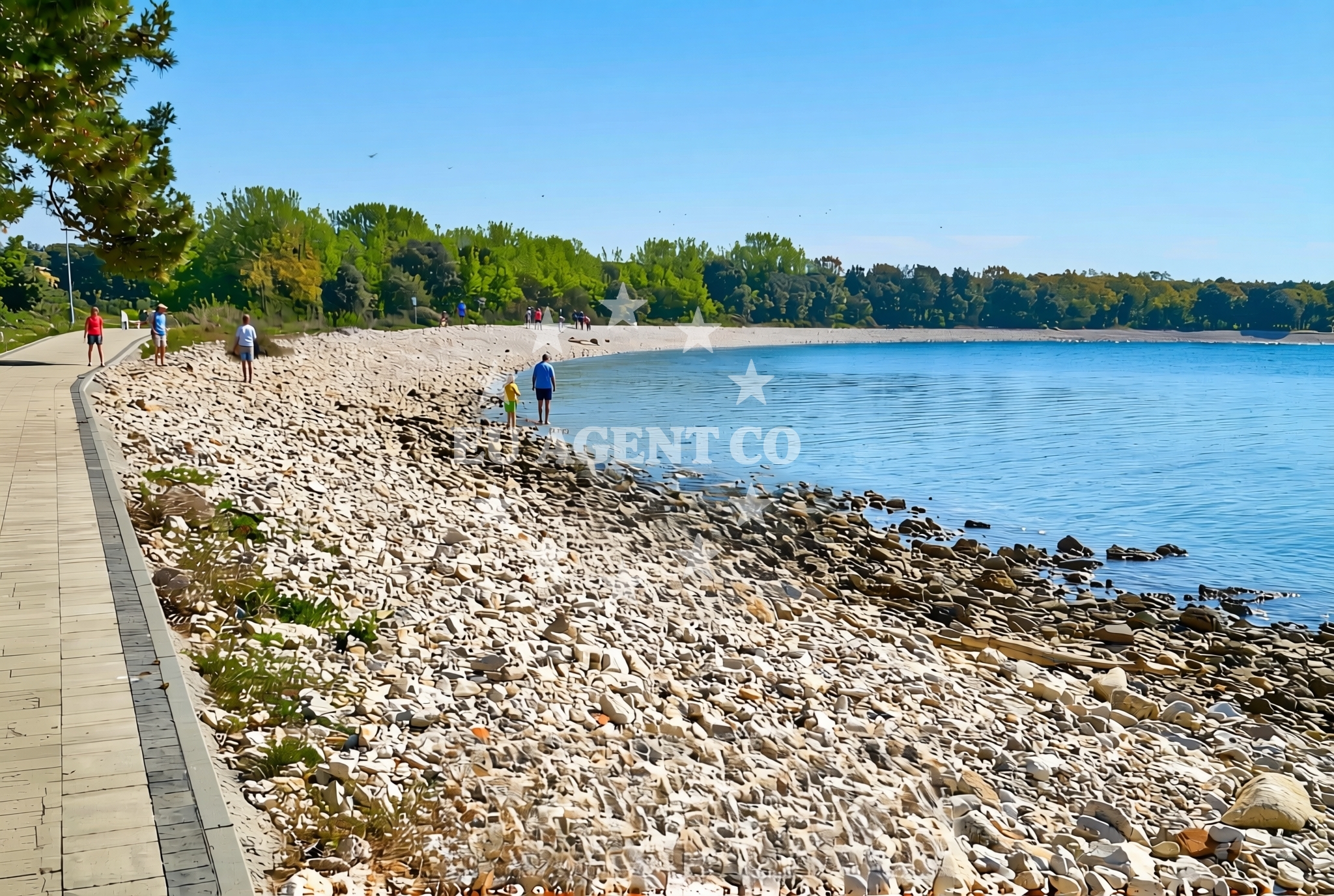 Additional view of Barbariga beach in Barbariga 9, Barbariga