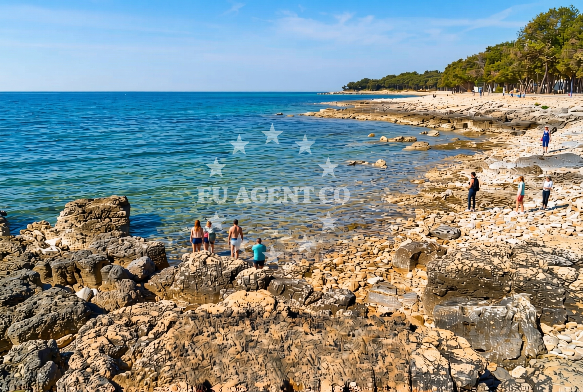 Additional view of Barbariga, Peroj Beach in Barbariga