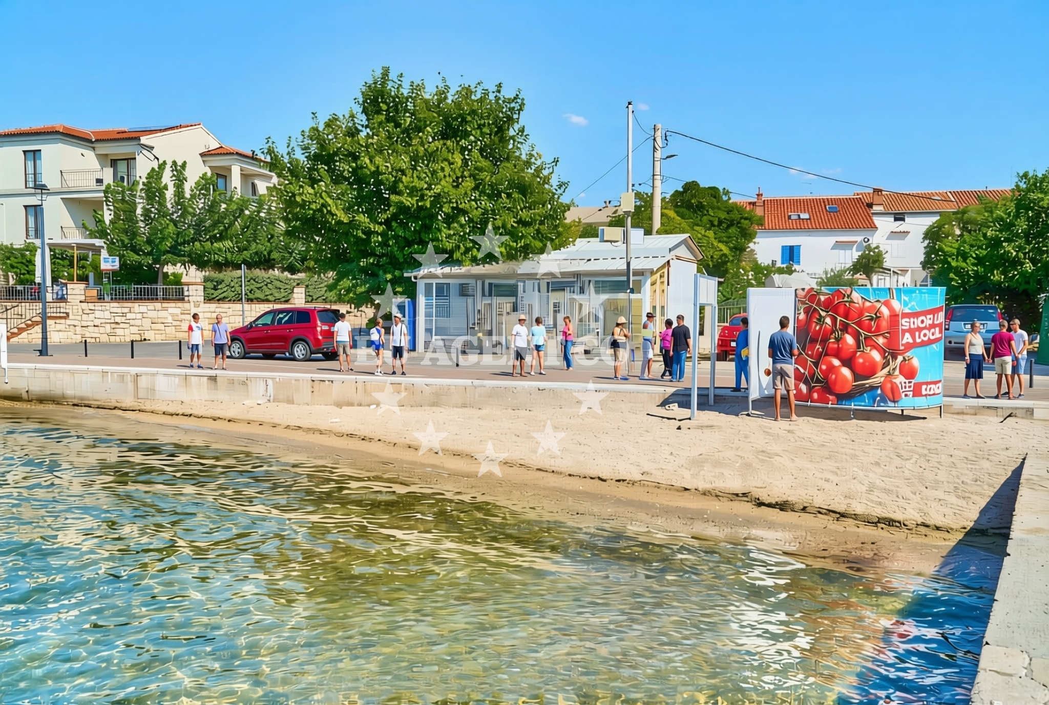 Beach facilities and surroundings at Barbat na Rabu (Rab): beaches and coves (29) in Barbat na Rabu (Rab)